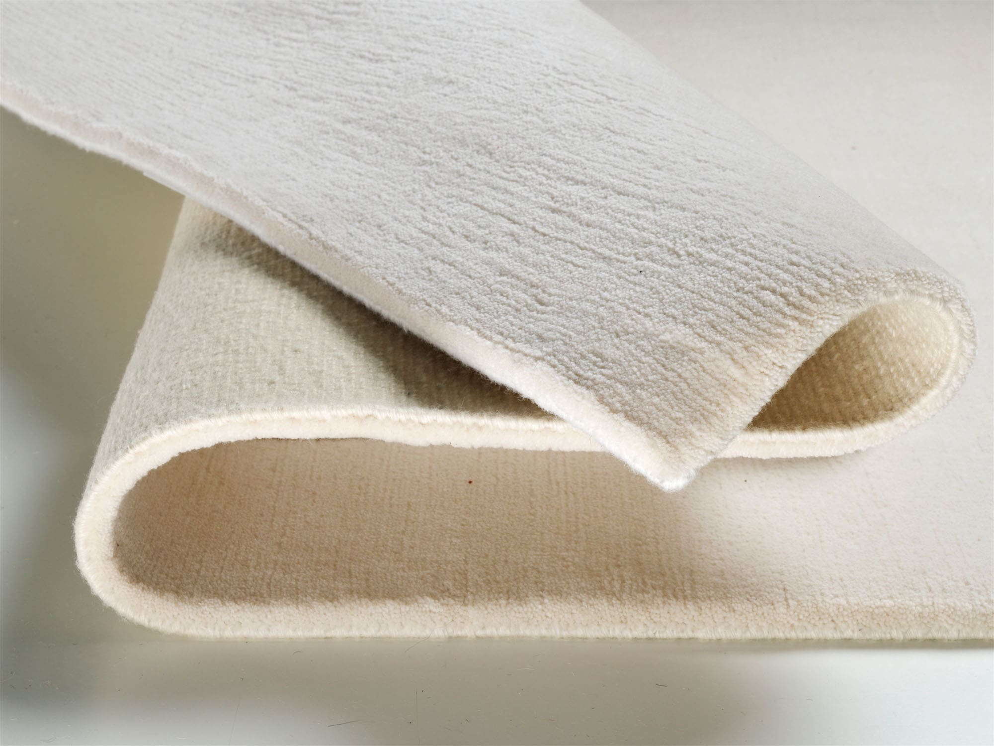 OCI DIE TEPPICHMARKE Wollteppich »Vinciano Uni« rechteckig 20 mm Höhe reine Wolle, handgeknüpft, echter Nepal, Wohnzimmer