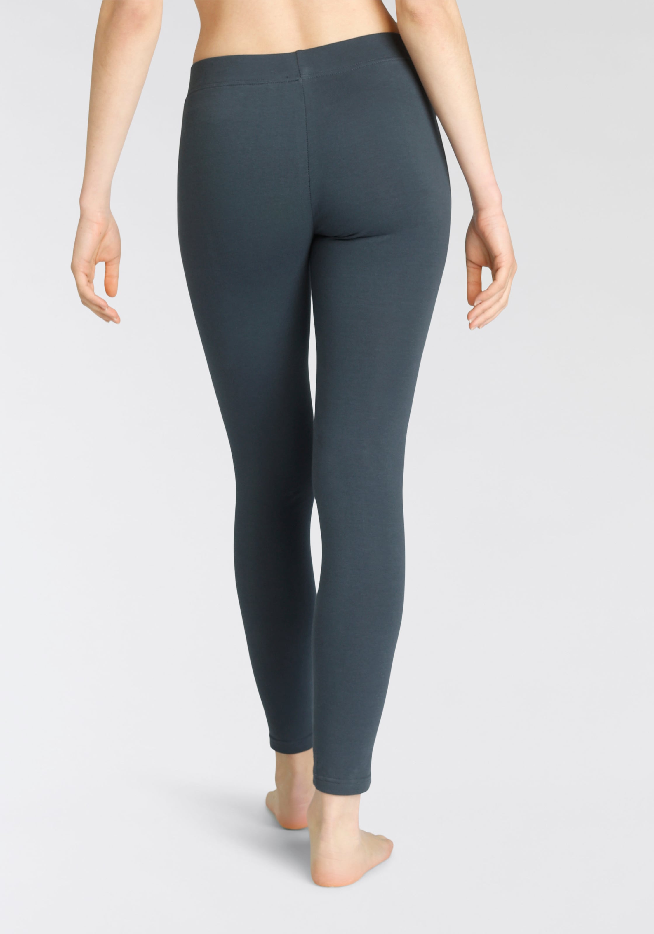 H.I.S Leggings, mit weißer Kontrastpaspel, Loungewear