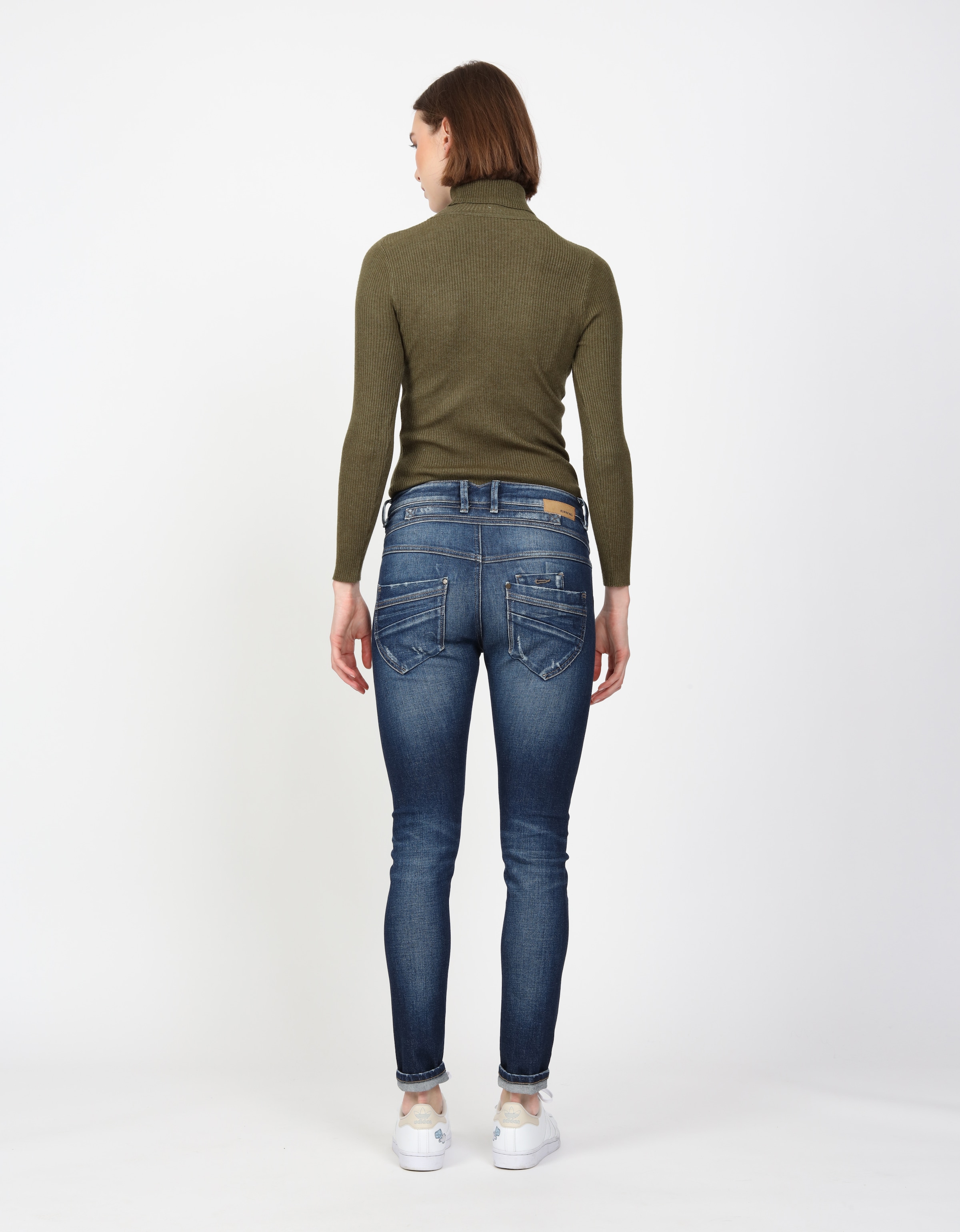 GANG Slim-fit-Jeans »94MARGE«, mit besonderem 4-Knopf-Verschluss