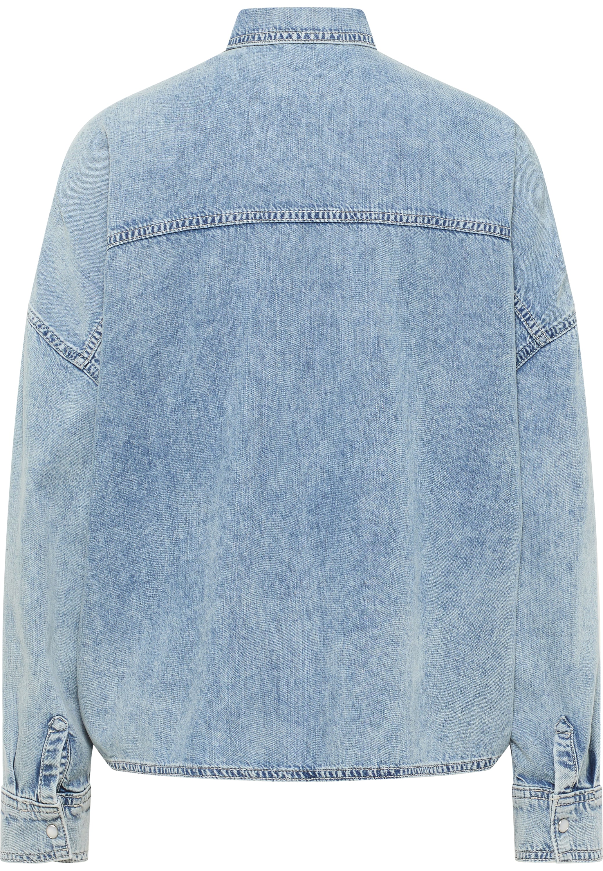 MUSTANG Langarmbluse »Damen Style Ruby Pockets«
