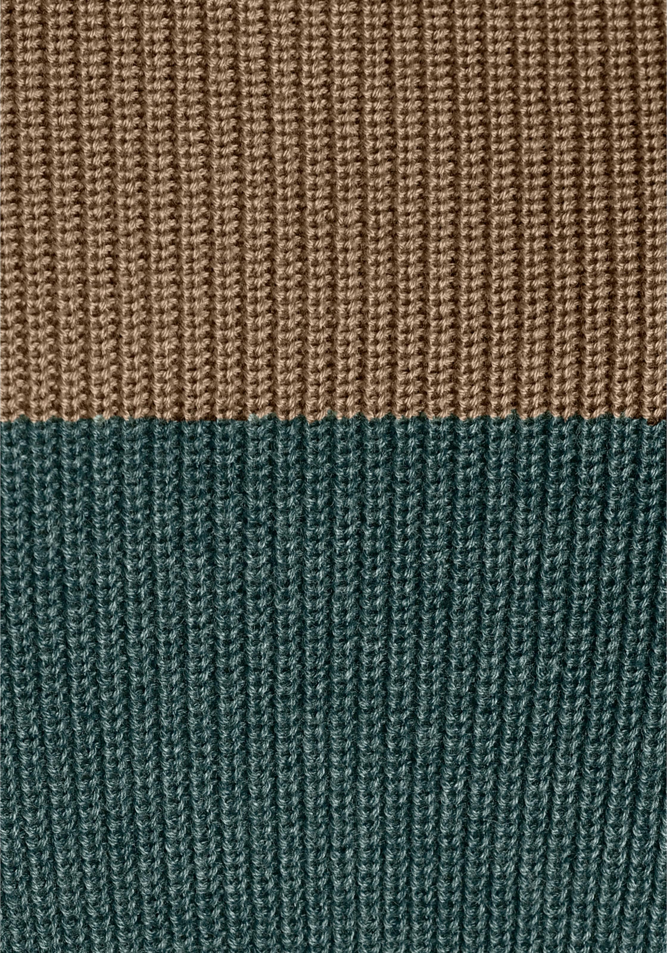 H.I.S Strickpullover in Streifenoptik mit Rundhalsausschnitt