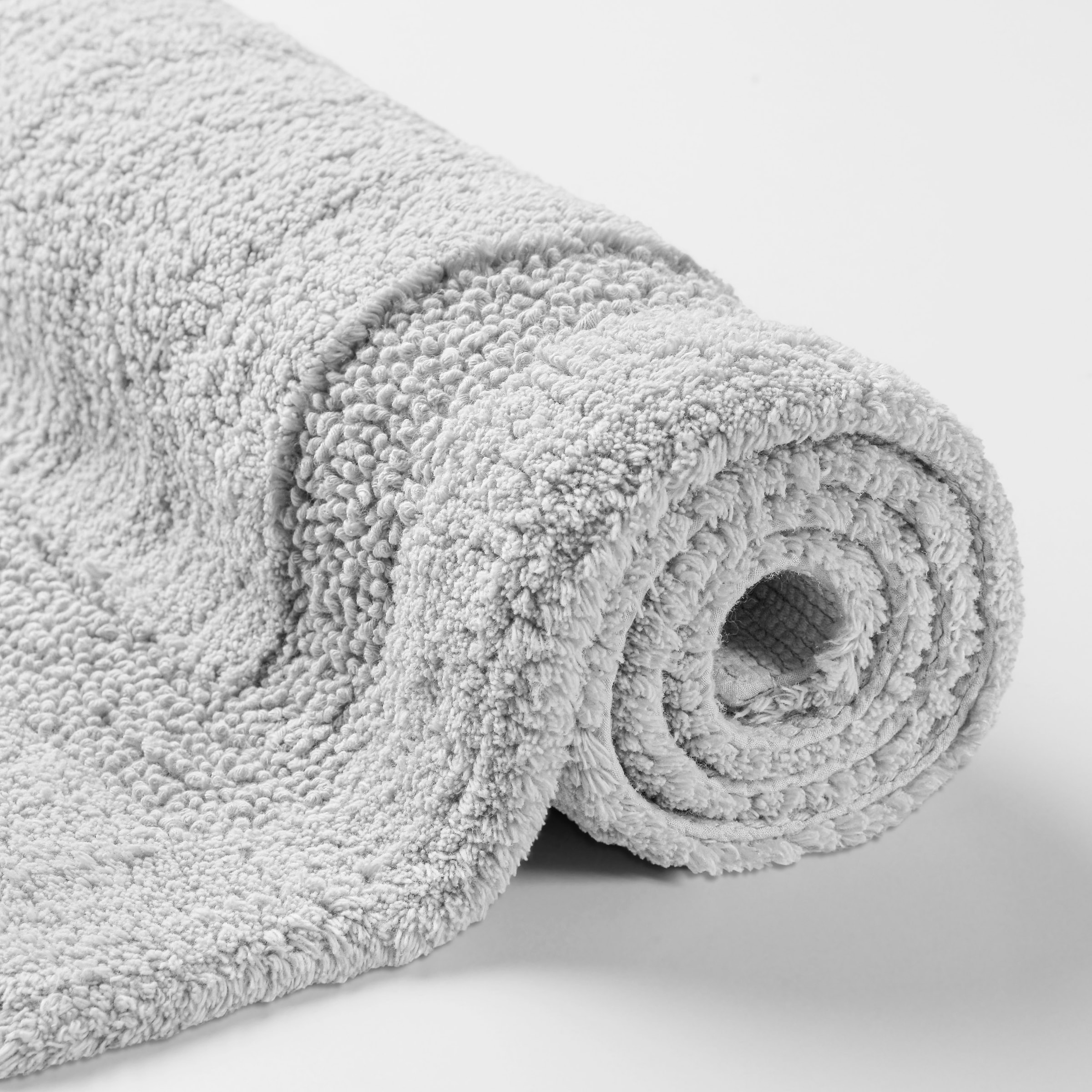 OTTO home Badematte »Meellor« Höhe 20 mm Badteppich, getuftet, modern, Uni, antirutsch, flauschig, Baumwolle