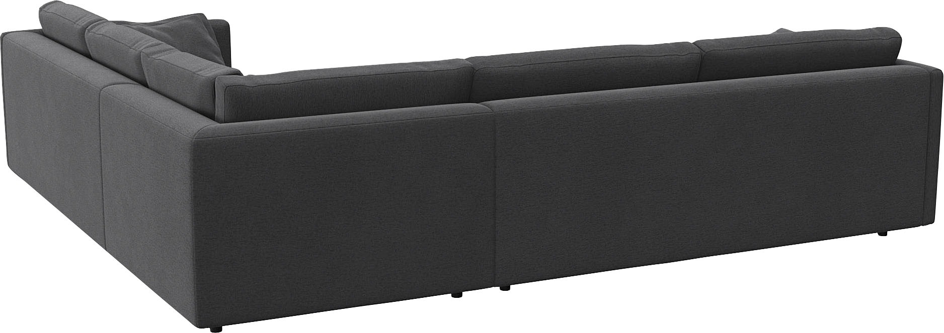 FLEXLUX Ecksofa »Lovane, elegant und zeitlos, bequem, L-Form«, Weich & anschmiegsam, große Sitztiefe auf Kaltschaum, Dekokissen inkl.