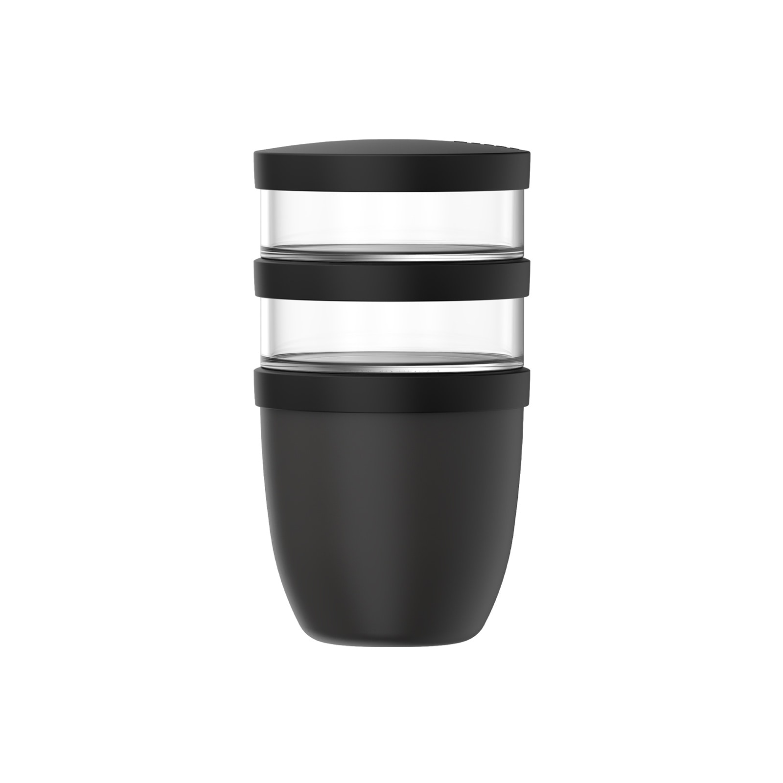 Mepal Lunchbox »Lunchpot Ellipse 500 ml + 2x 200 ml« Spülmaschinengeeignet, Mikrowellenfest
