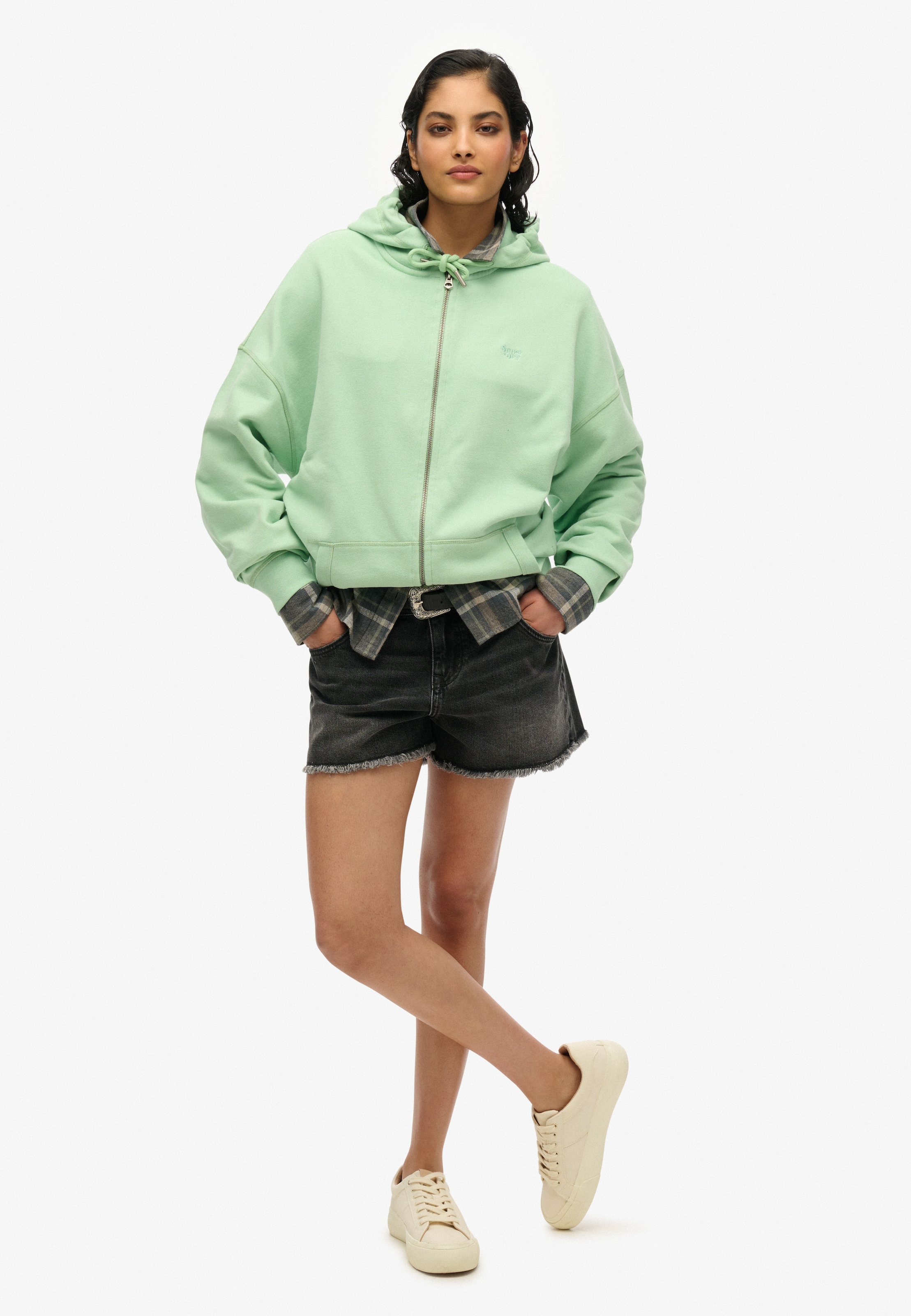 Superdry Kapuzensweatjacke »STUDIOS ZIP HOODIE«