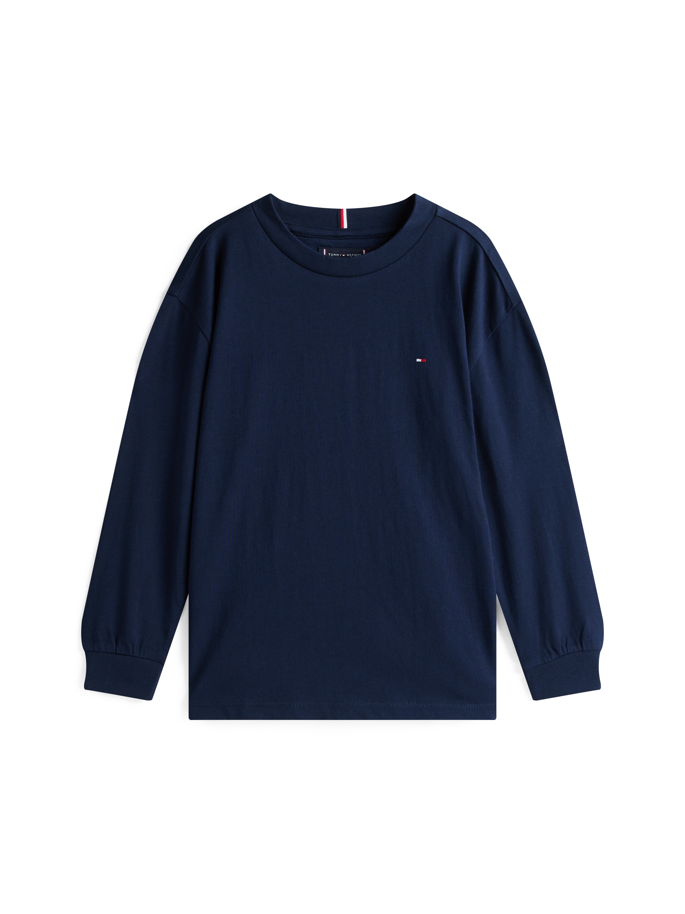 Tommy Hilfiger Langarmshirt »ESSENTIAL T-SHIRT LS« für Kinder bis 16 Jahre, Markenlogo
