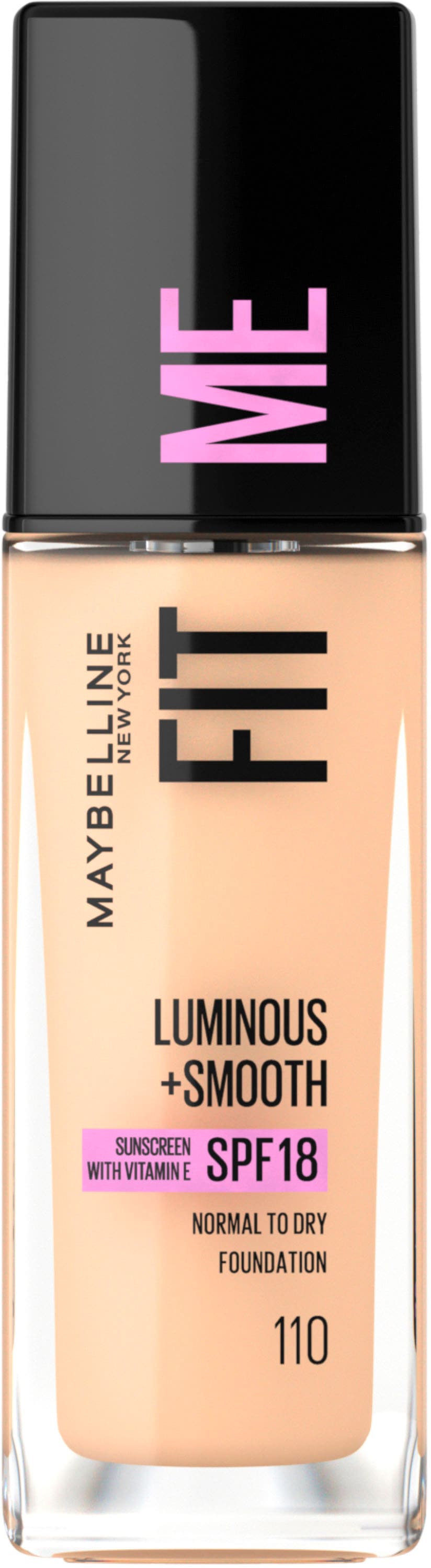 MAYBELLINE NEW YORK Foundation »Fit Me! Liquid Make-Up«, mit langanhaltender Formel