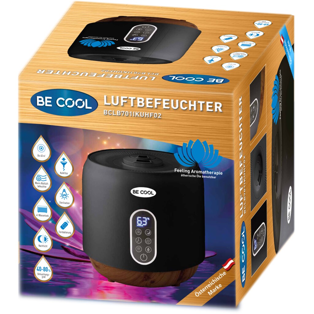 be cool Luftbefeuchter »BCLB701IKUHF02«, 4 l Wassertank