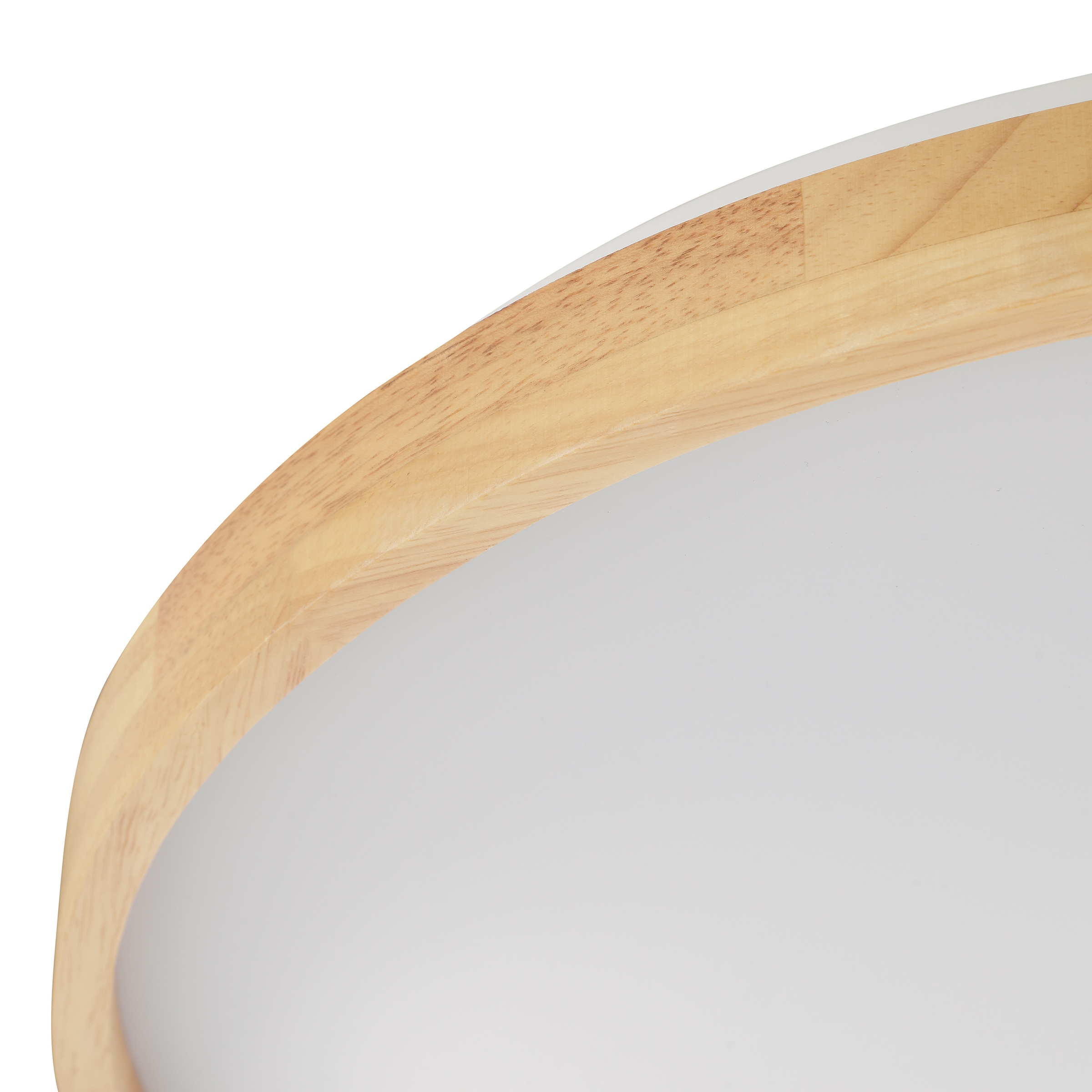 Brilliant LED Deckenleuchte »Alson« LED-Modul 1 Stk. warmweiß - kaltweiß Ø 49,5 cm, 17 W, 3540 lm, 3000-6500 K, Holzrahmen