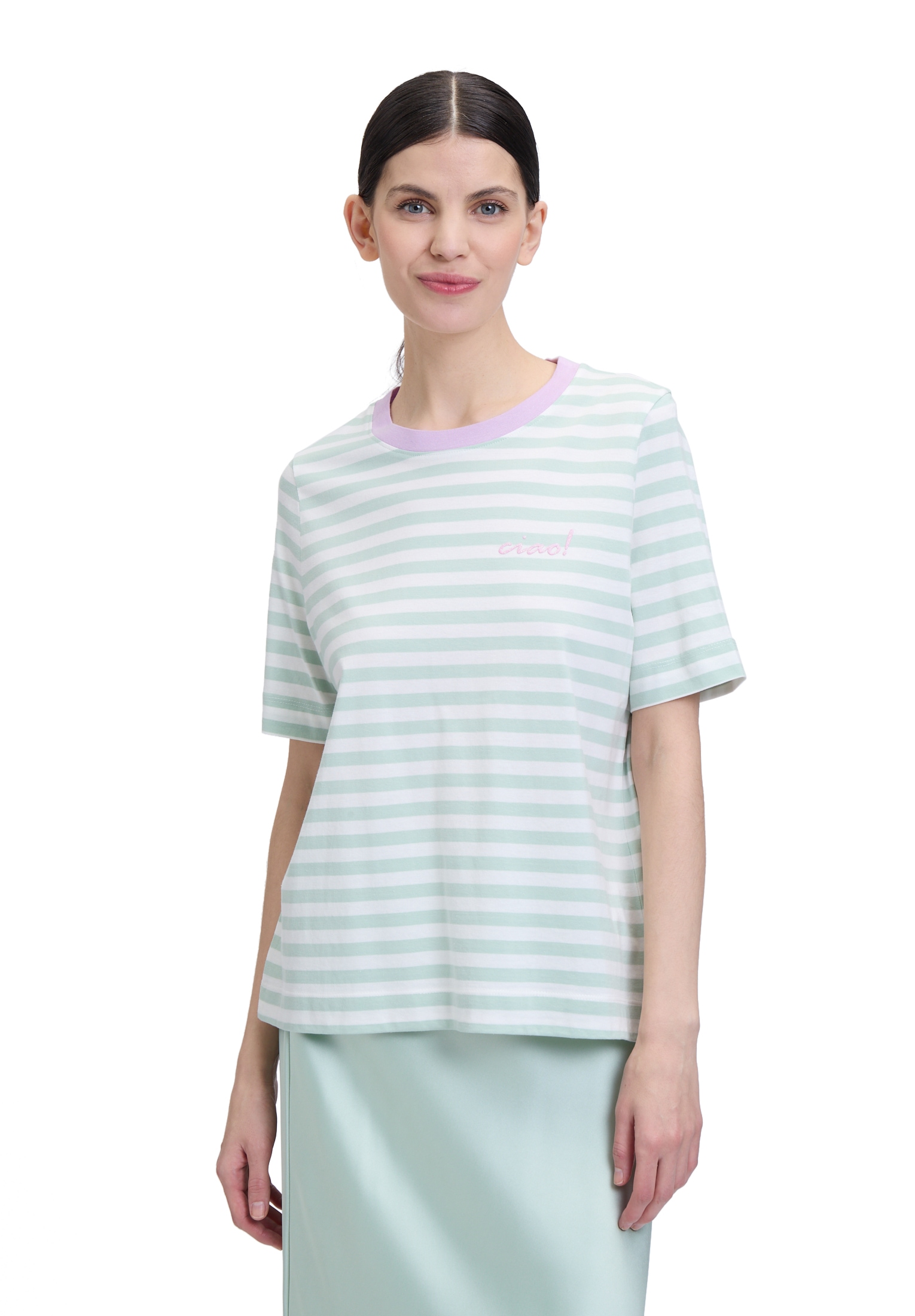 Cartoon T-Shirt »Streifenshirt mit Rundhalsausschnitt«