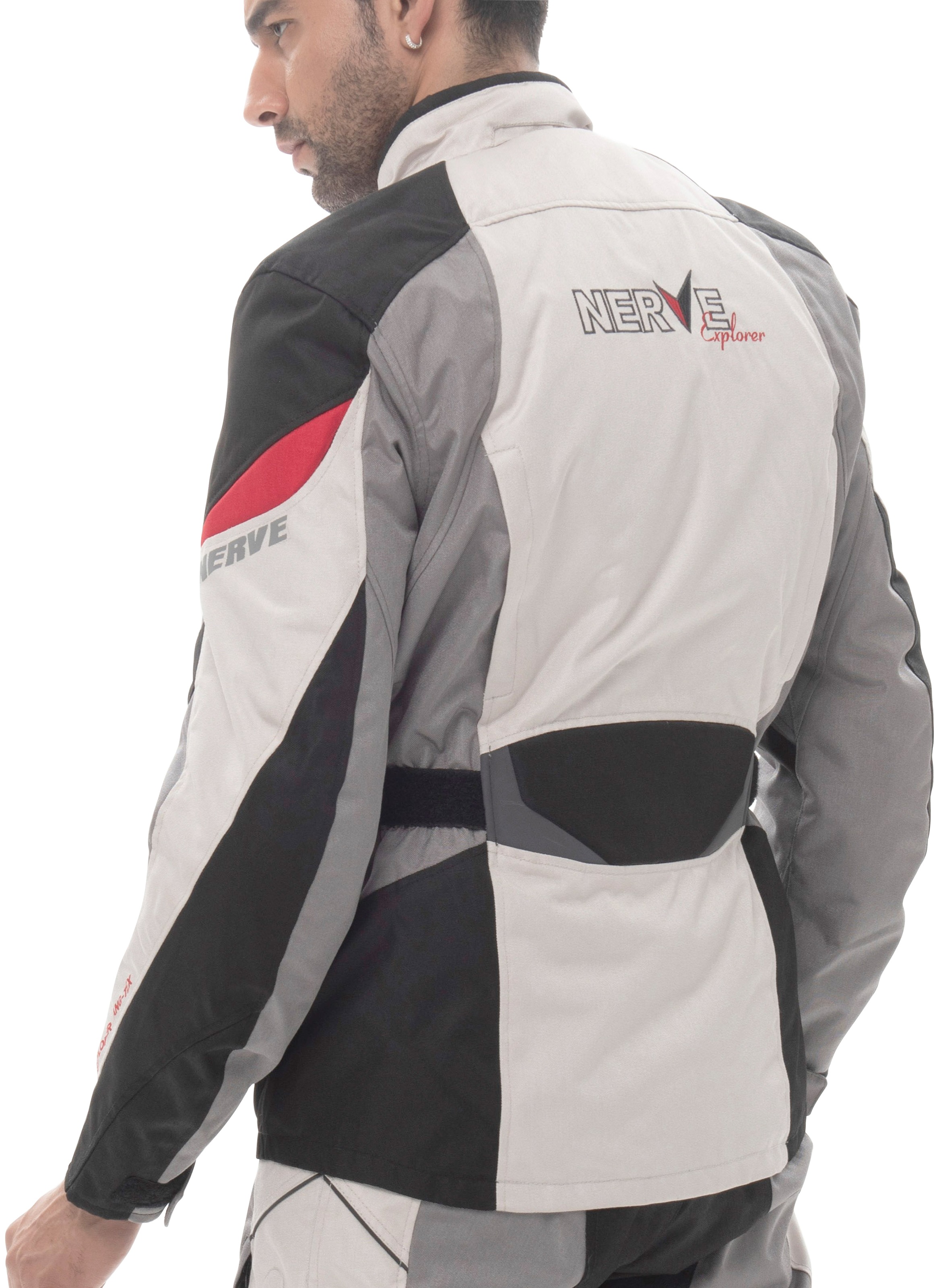 NERVE Motorradjacke »Outback«, herausnehmbares Thermofutter