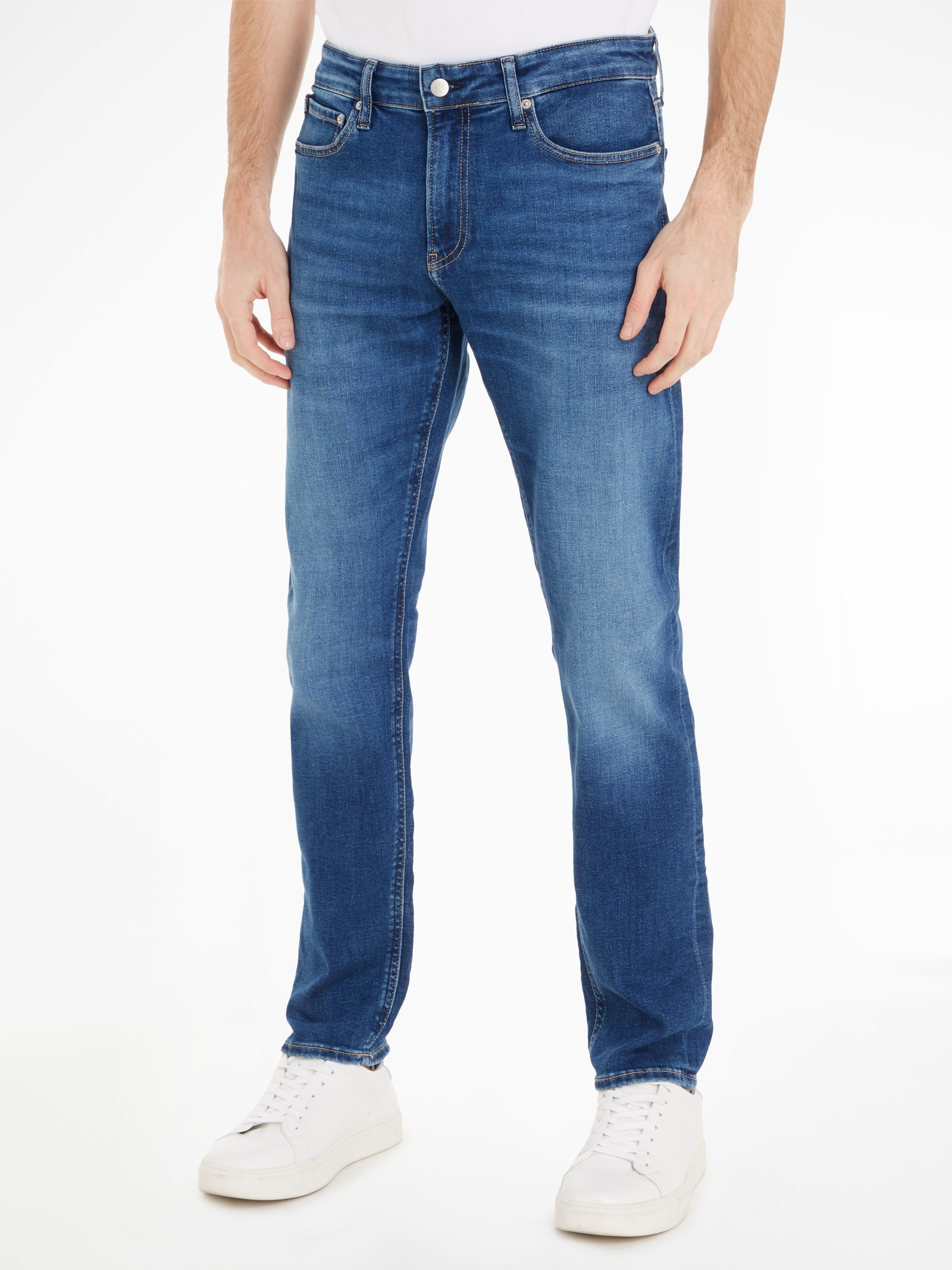 Calvin Klein Jeans Slim-fit-Jeans »JeansSLIM NOS«, stone washed