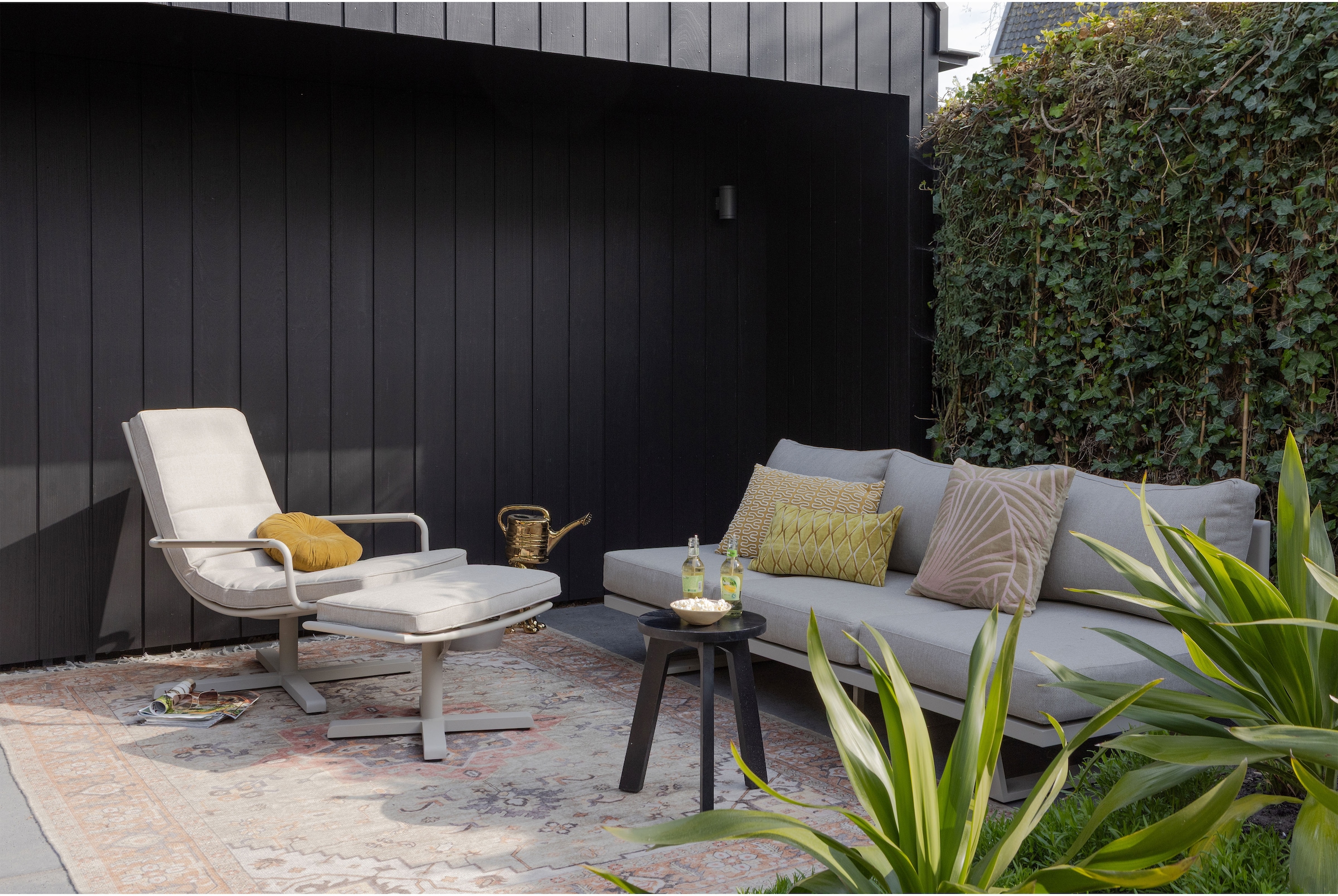 WOOOD Gartensofa »3-Sitzer Breite 210 cm«