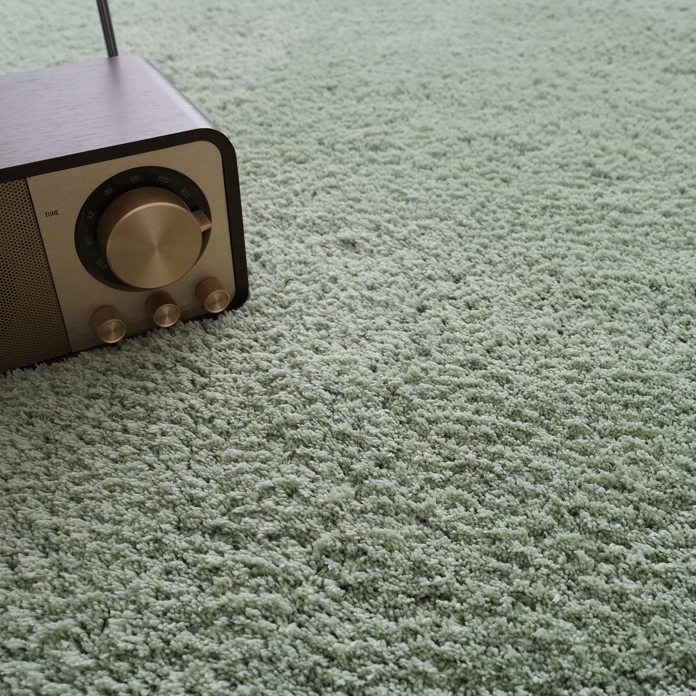 my home Hochflor-Teppich »Microfaser Teppich Magong, besonders weich, sehr feiner Flor«, rechteckig, 25 mm Höhe, uni, Wohnzimmer, Schlafzimmer, Kinderzimmer, auch rund und als Läufer