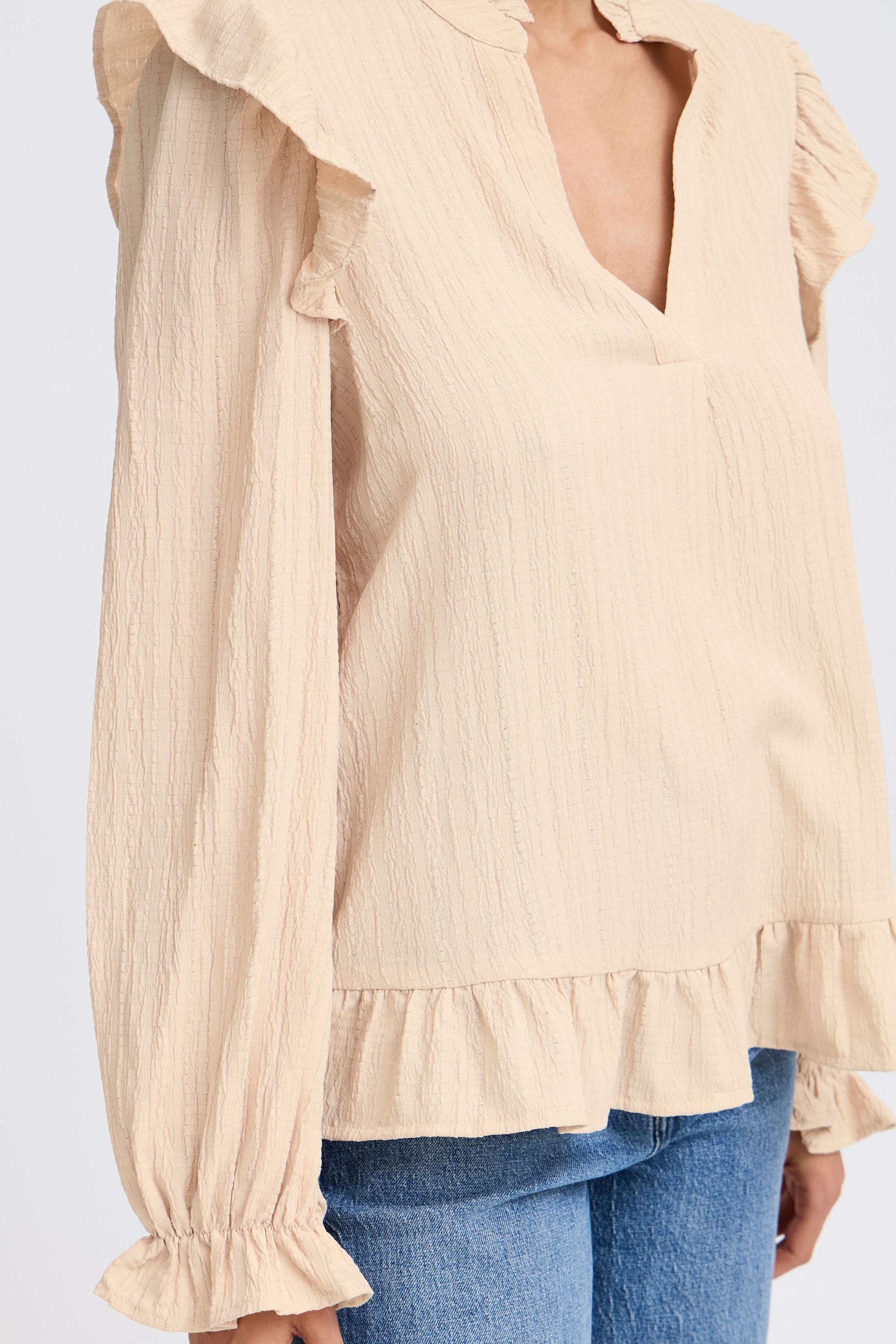 b.young Longbluse »Tunika BYJULIANA LS BLOUSE -«