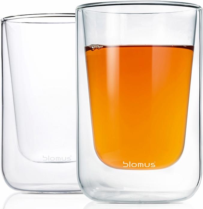 BLOMUS Thermoglas »NERO«, (Set, 2 tlg.), Doppelwandig, Inhalt 250 ml, 2-teilig