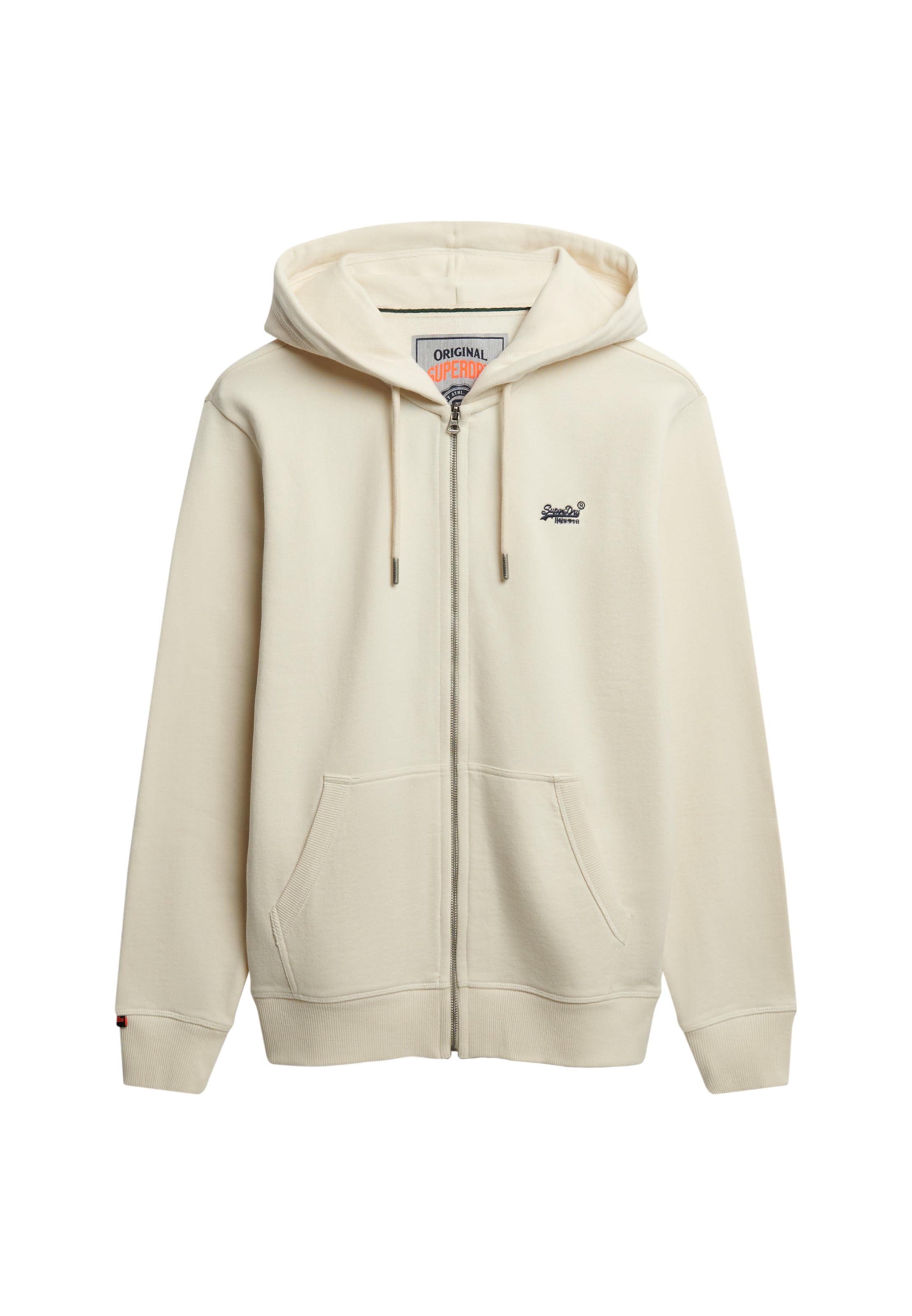 Superdry Kapuzensweatjacke »ESSENTIAL LOGO ZIP HOODIE HB« Baumwollmischung, slim fit