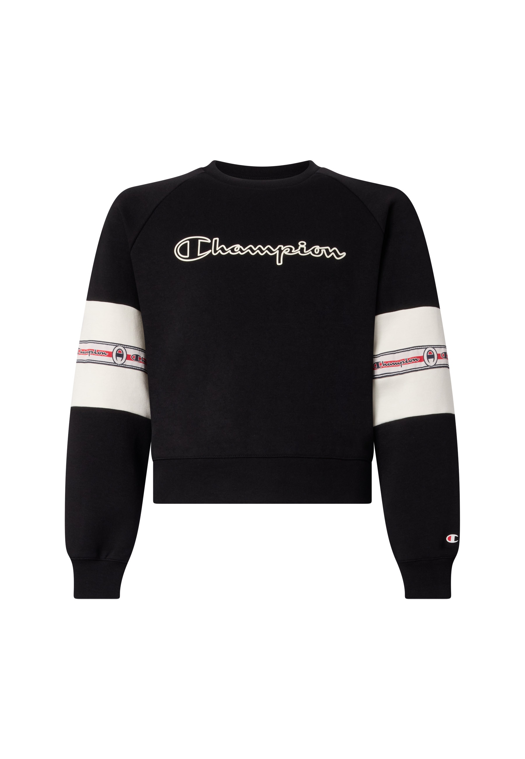 Champion Sweatshirt »SPORTWEAR CREWNECK Standard Fit«, Langarm-Design, aus Baumwolle und Polyester, Standard Fit
