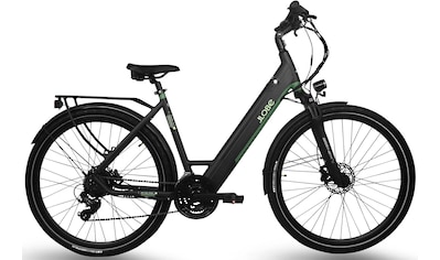 E-Bike »Yukon Lady 2.1 36V / 12,8Ah«, 21 Gang, Shimano, Shimano Tourney 21-Gang...