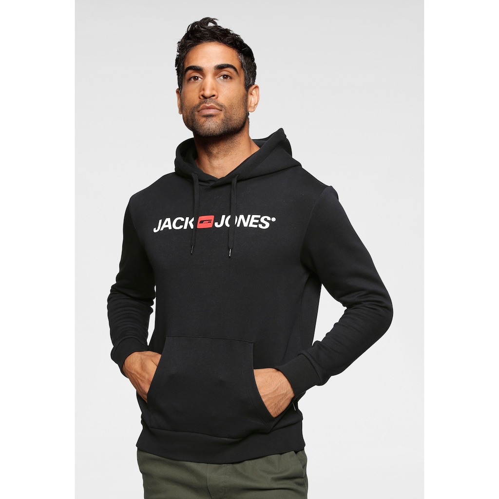 Jack & Jones Kapuzensweatshirt »Logo Hoodie Oldschool«