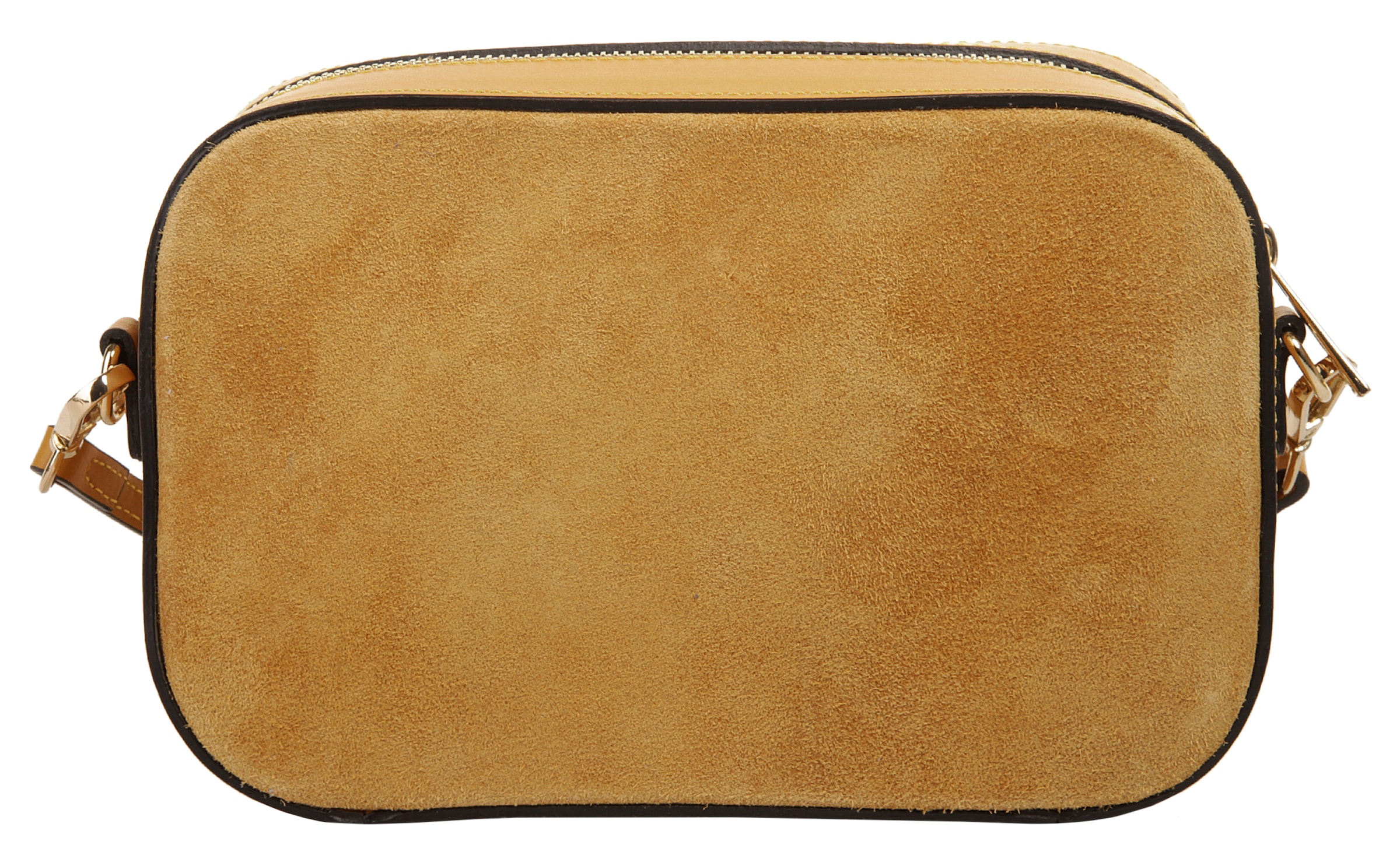 Cluty Umhängetasche, echt Leder, Made in Italy