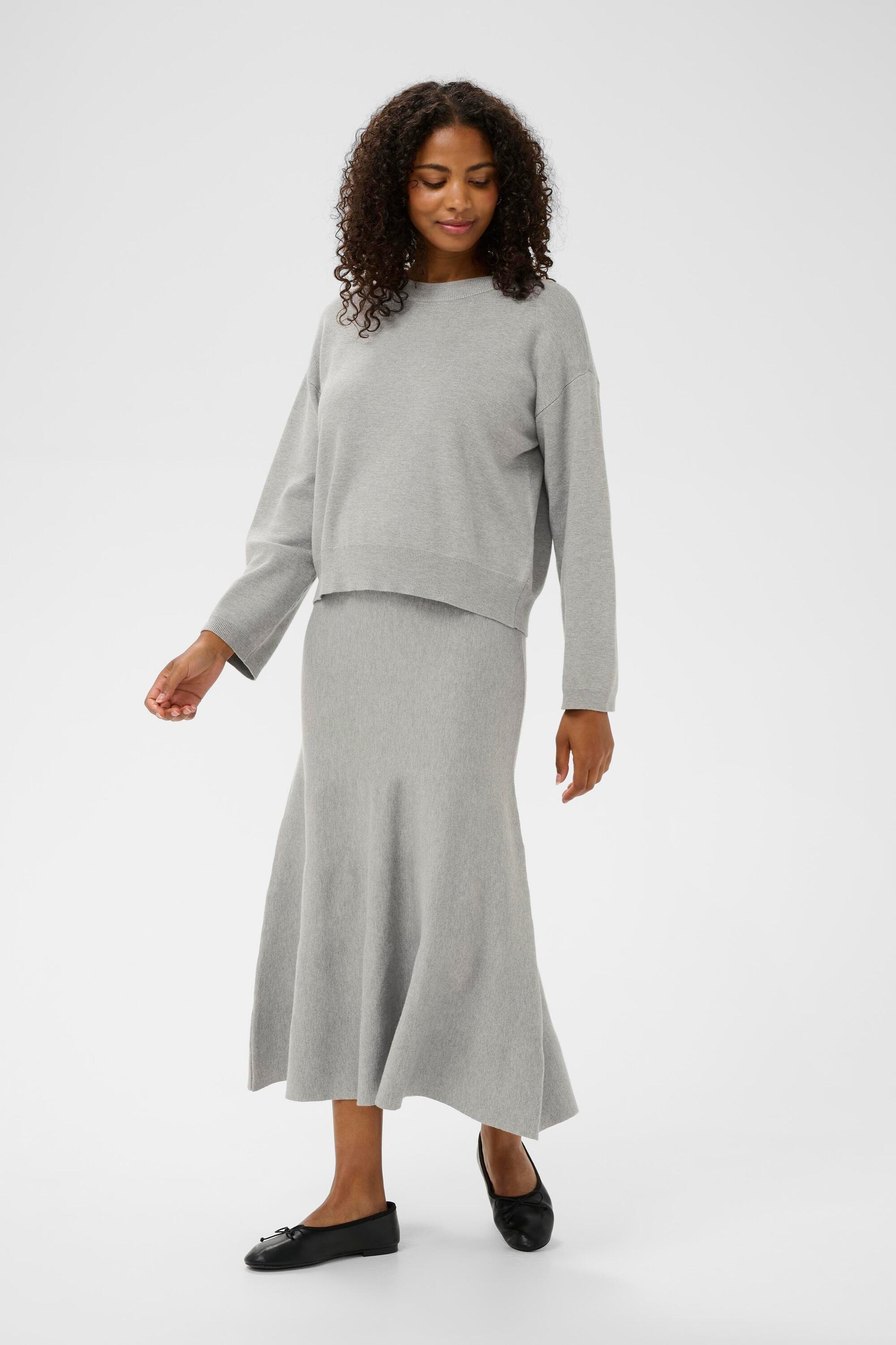 KAFFE Midirock »Damen Rock KAmalina«