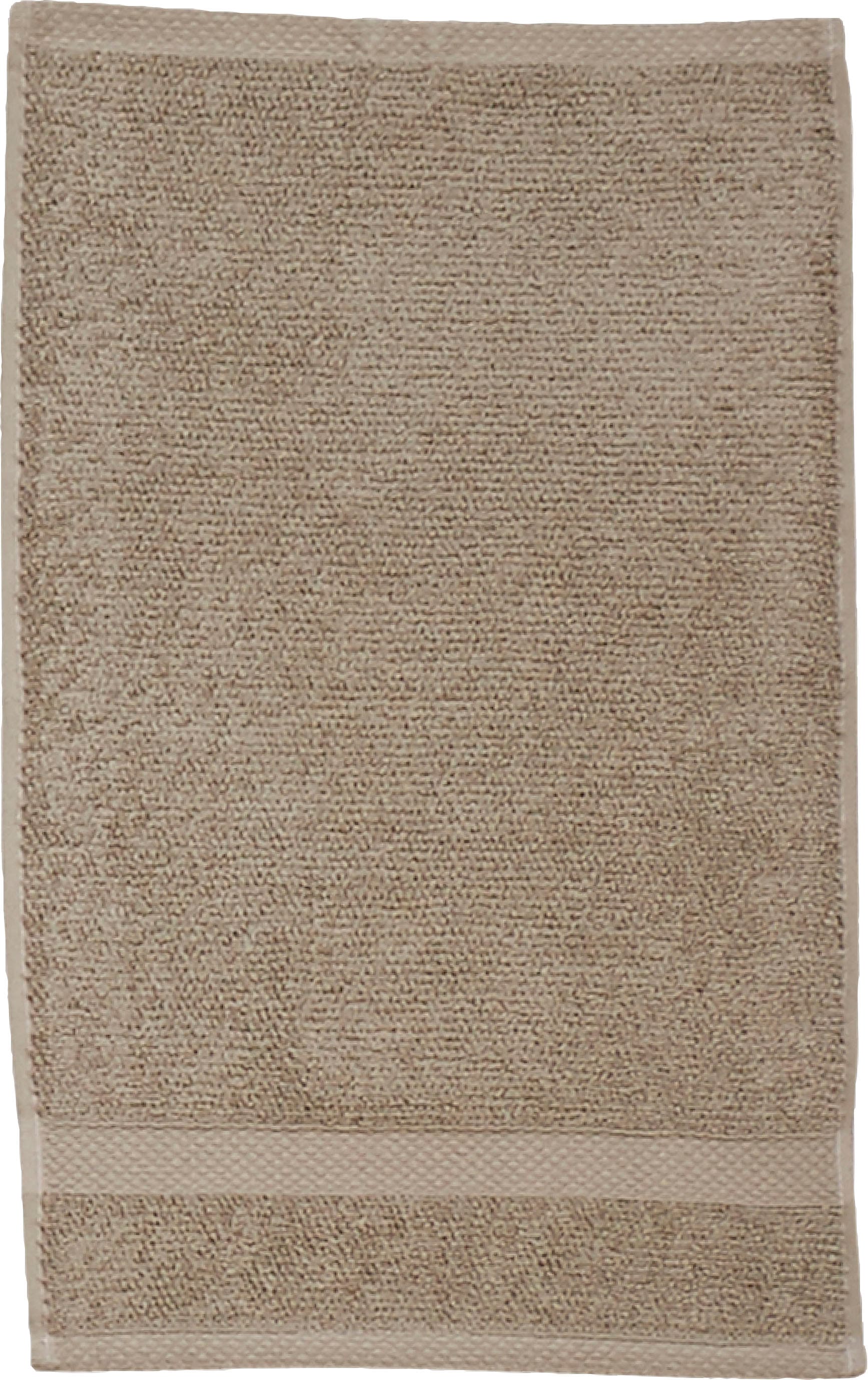 done.® Gästehandtuch »Deluxe«, (Set, 4 St., 4 Gästetücher (30x50 cm), Uni Farben, Hotelqualität aus hochwertigem Zwirnfrottier, 4x30x50
