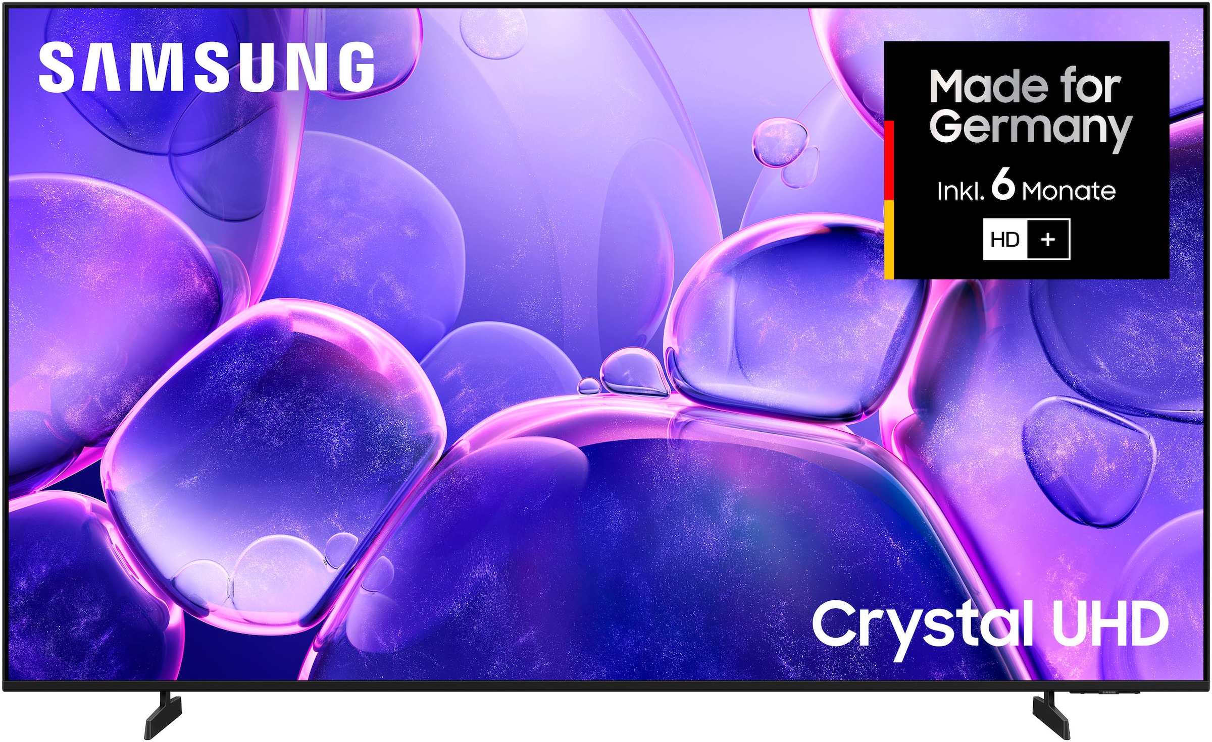 Samsung LED-Fernseher »GU65U8079FU«, 4K Ultra HD, Smart-TV, Crystal UHD, Q-Symphony, Dolby Surround Sound, Triple Tuner, Smart-Hub