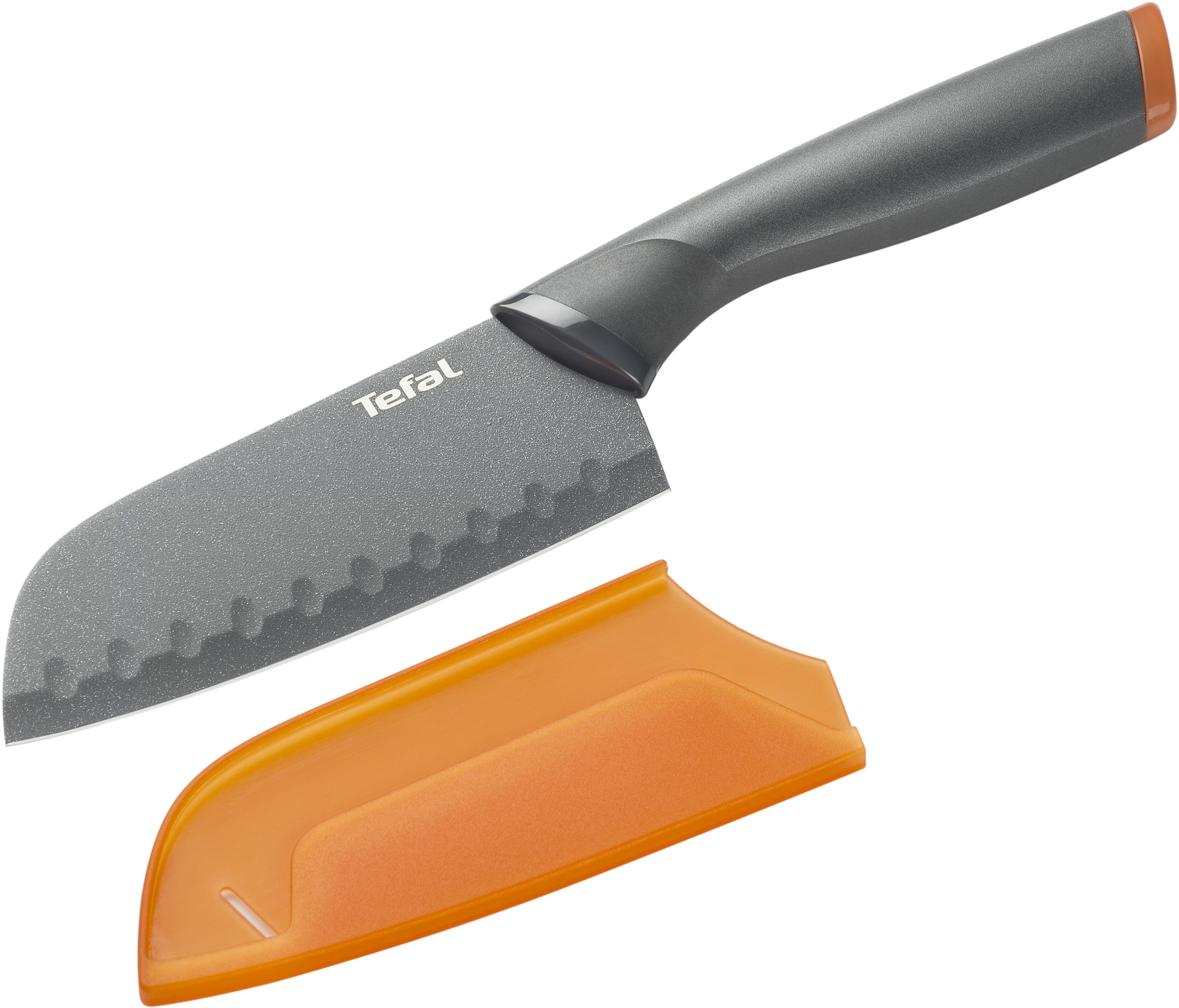 Tefal Santokumesser »Fresh Kitchen« 12 cm, Klingen aus rostfreiem Stahl, Titan-Versiegelung, Klingenschutz