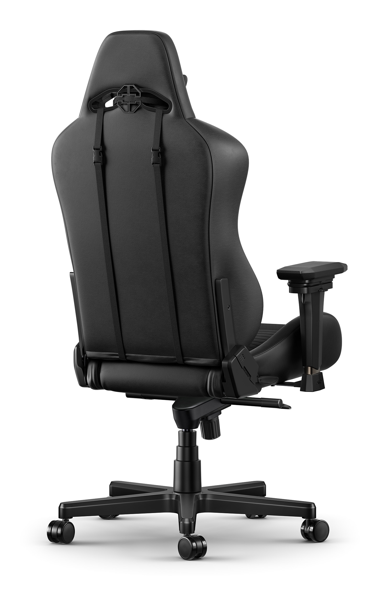 AKRacing Gaming-Stuhl »Master Premium Black Softouch, Kunstleder, 4D-Armlehnen, Stahlrahmen«, Kunstleder-Stoff