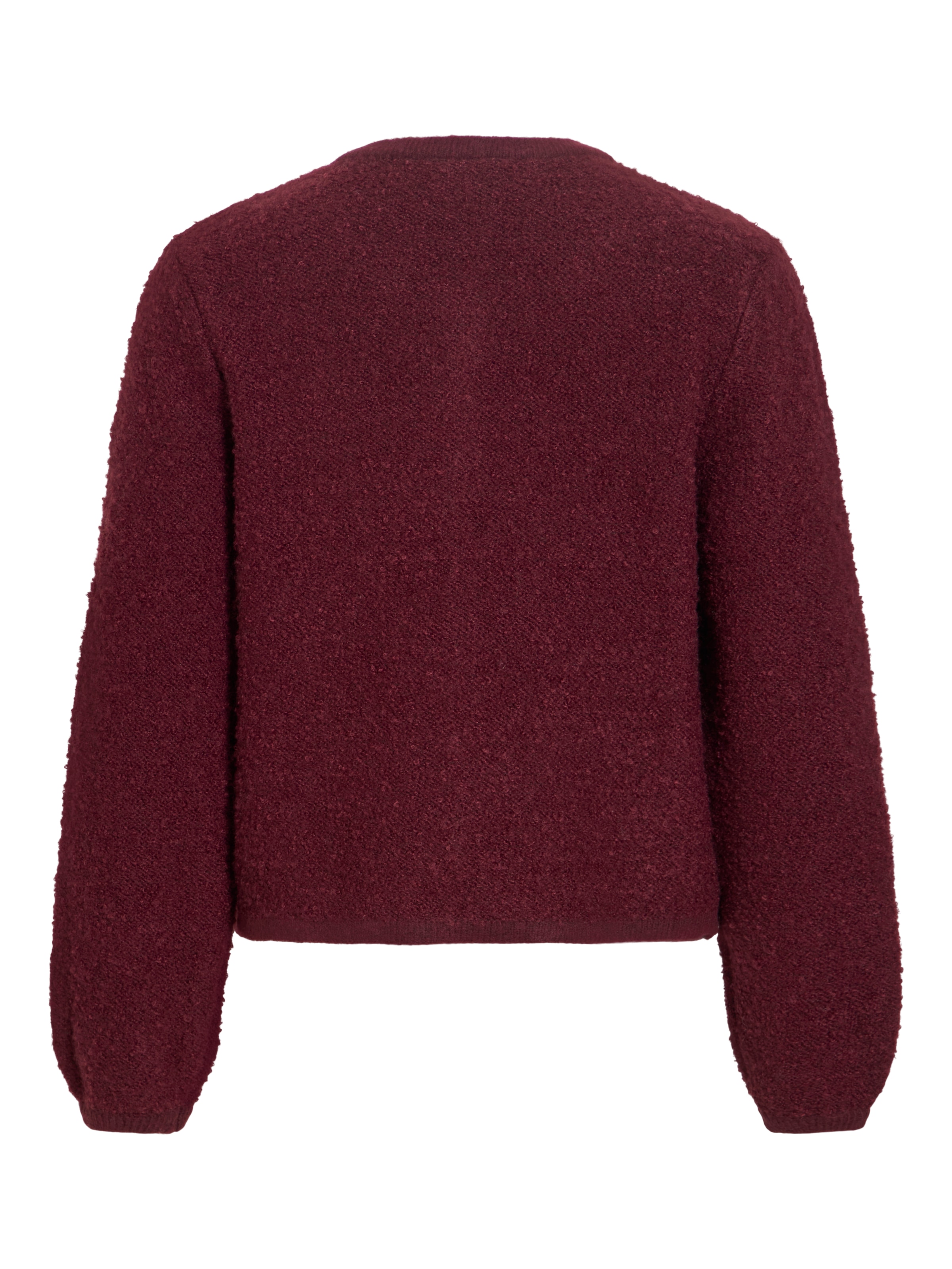 Vila Strickjacke »VIPIGGA O-NECK L/S KNIT JACKET NOOS« Materialmix