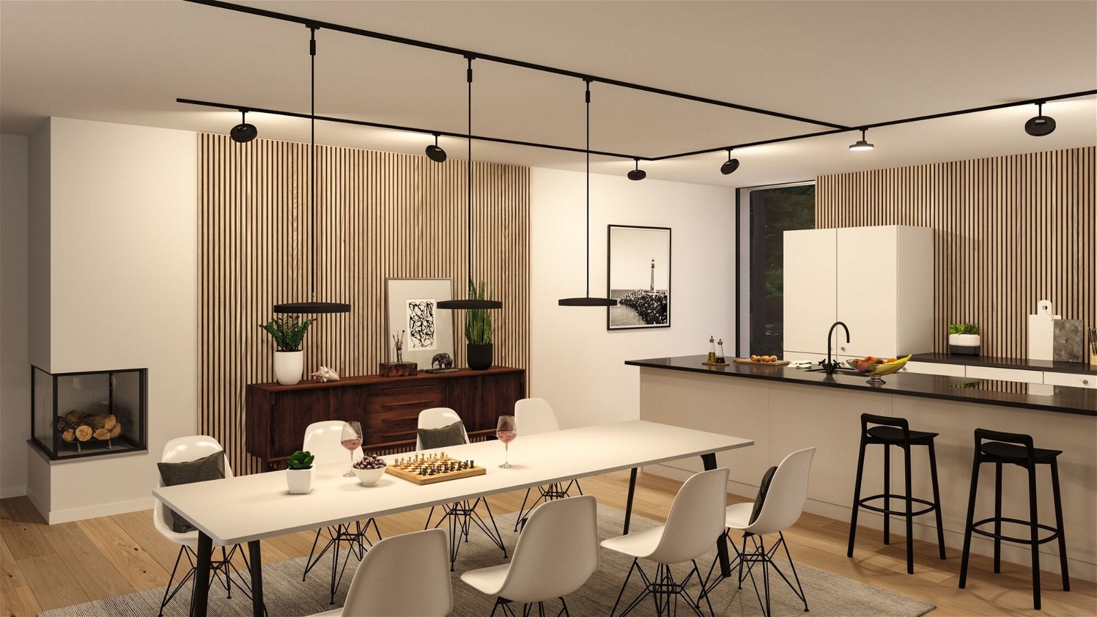 Paulmann Schienensystem-Leuchten »URail Schienenspot Hildor 850lm 15W 3000K 230V Chrom matt« 3-Step-Dimmbar