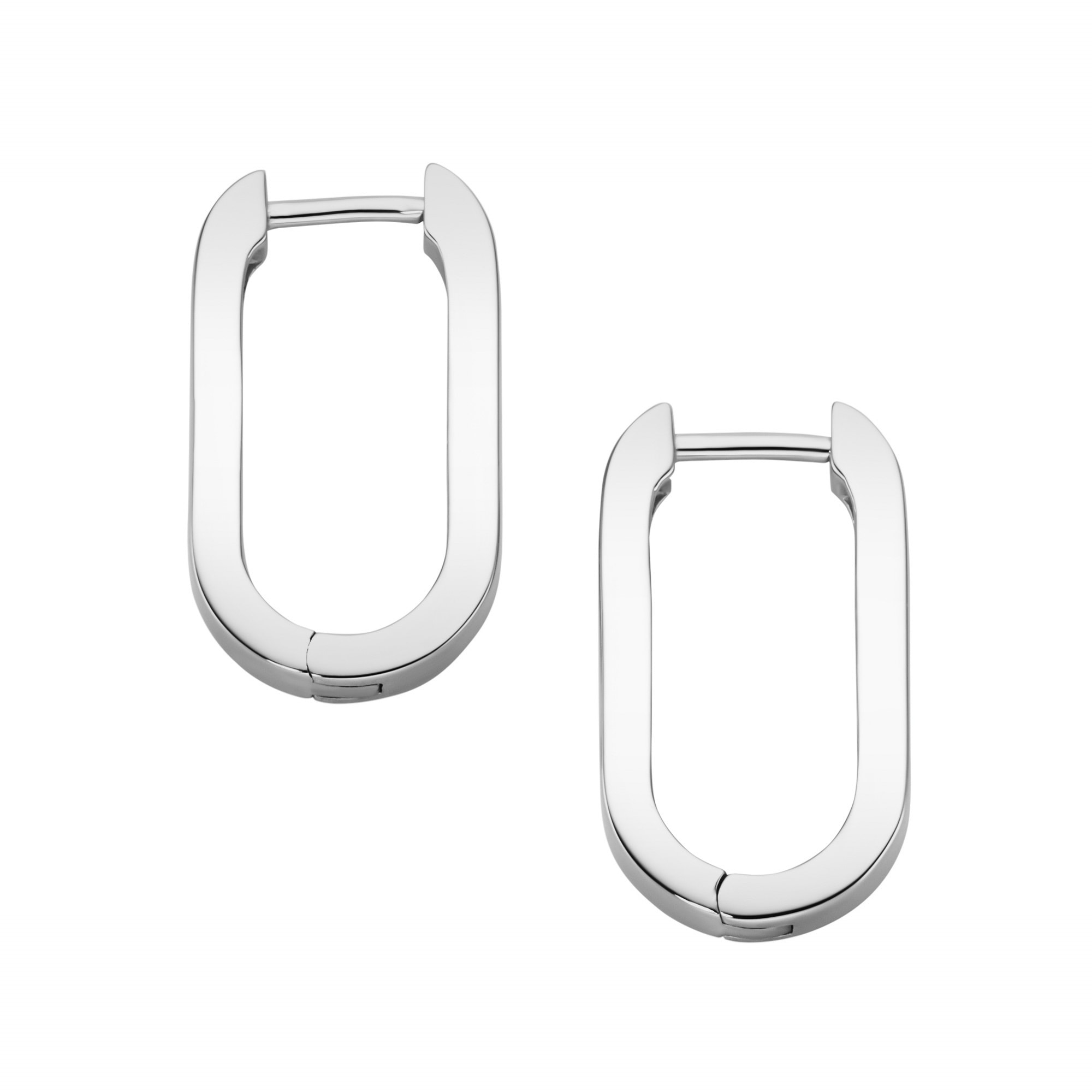 GIORGIO MARTELLO MILANO Paar Creolen »Klappcreolen ovale Form, Silber 925«