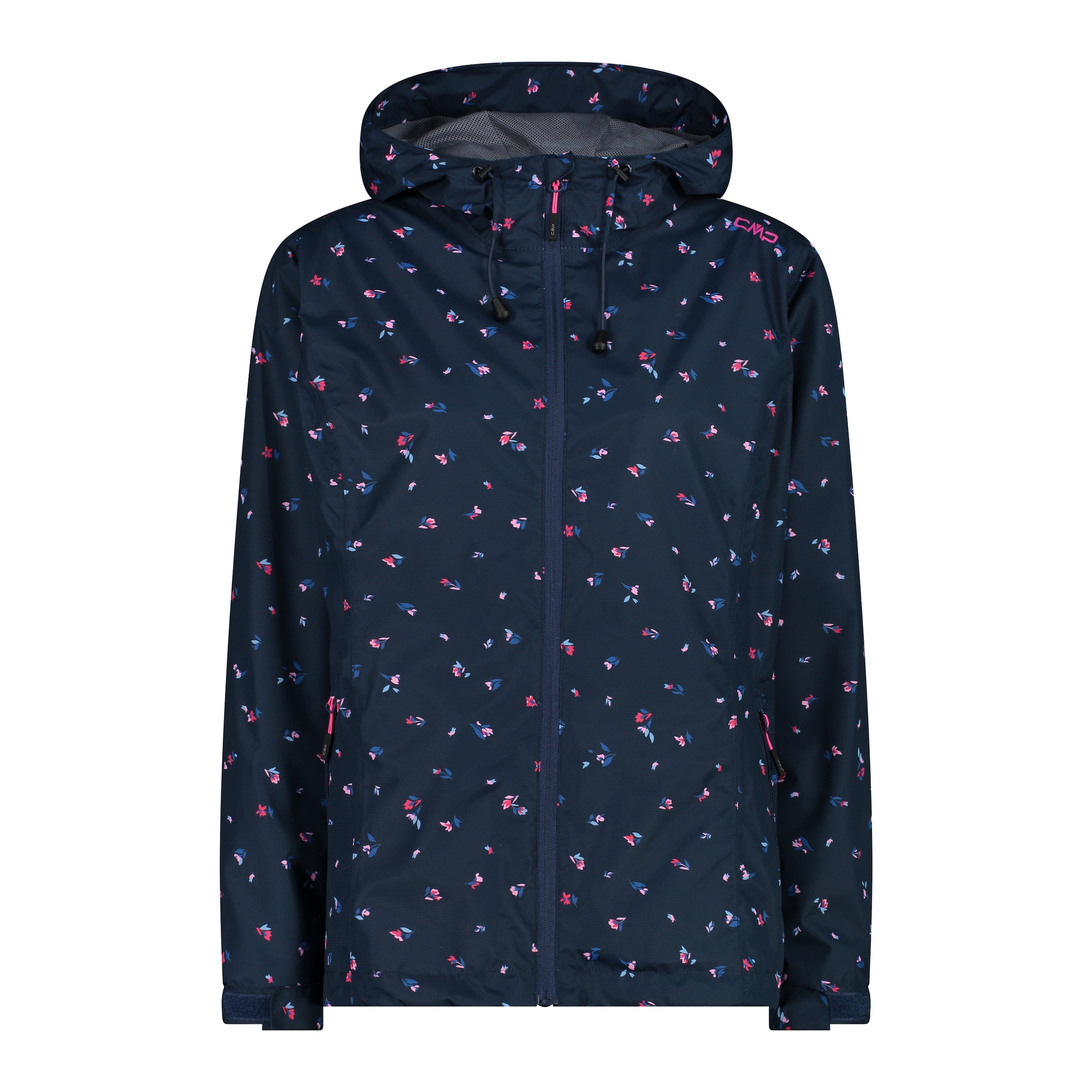 CMP Regenjacke mit Kapuze Übergangsjacke, mit dezenten Reflektordetails