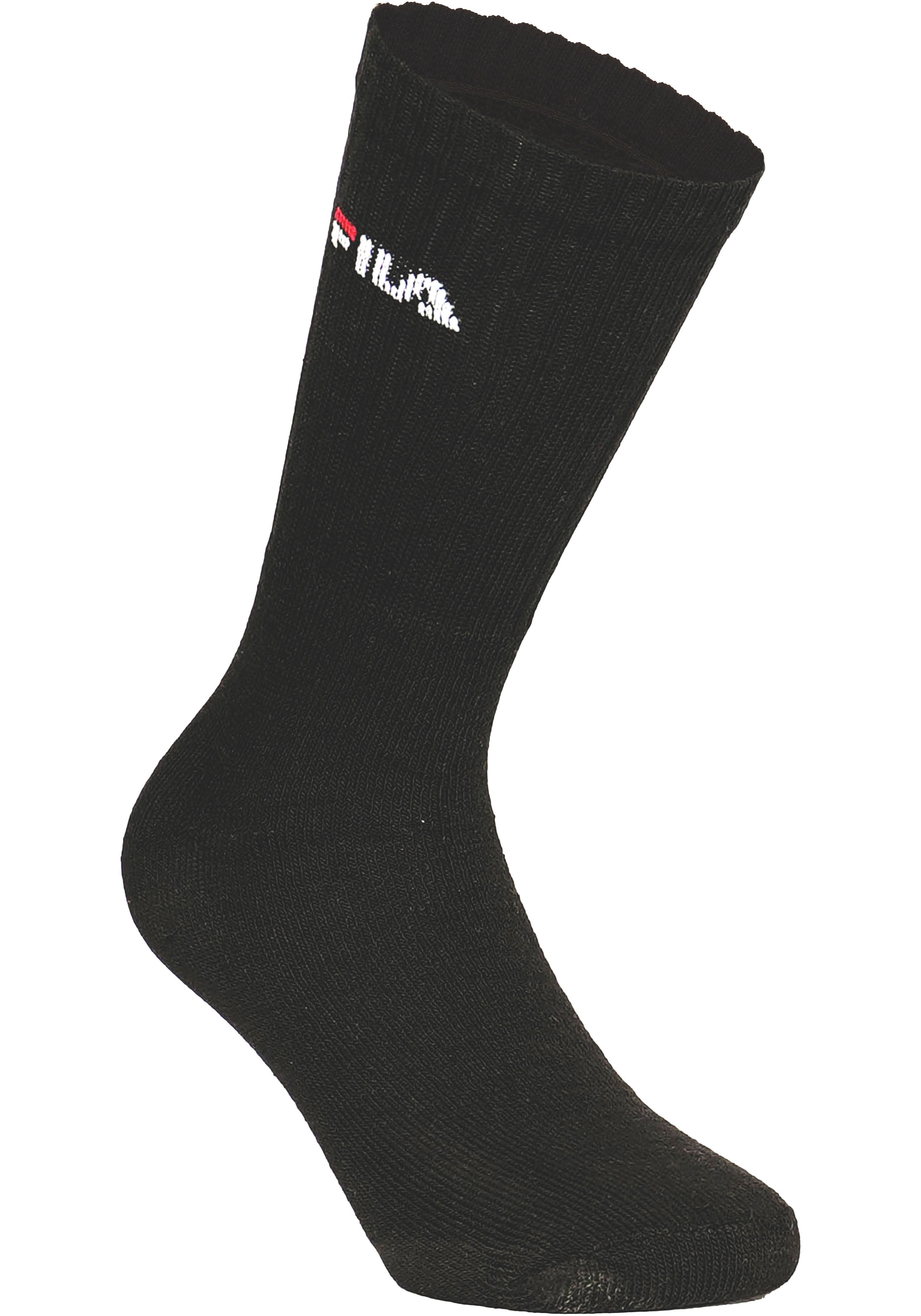 Fila Sportsocken »UNISEX CREW TENNIS FULL TERRY SOCKS«, (9 Paar), mit eingestrickem Logo