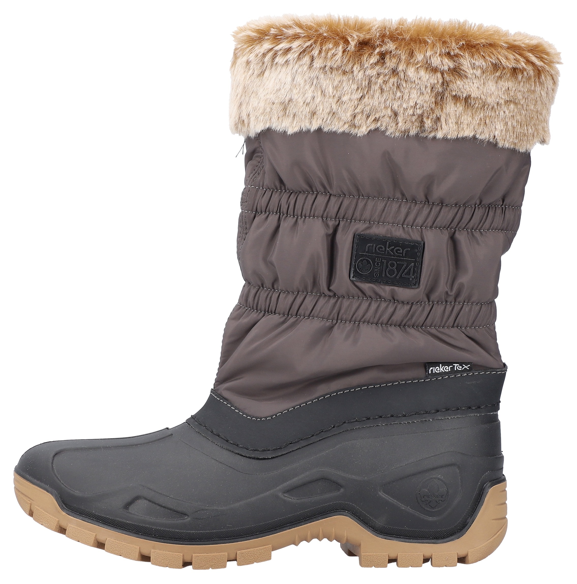 Rieker Winterstiefel, mit gerafftem Schaft dank Gummizug