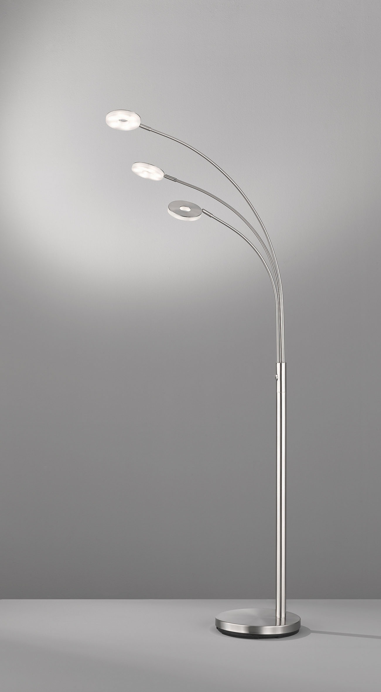 FISCHER & HONSEL LED Bogenlampe »Dent«, 3 flammig, Leuchtmittel LED-Modul | LED fest integriert