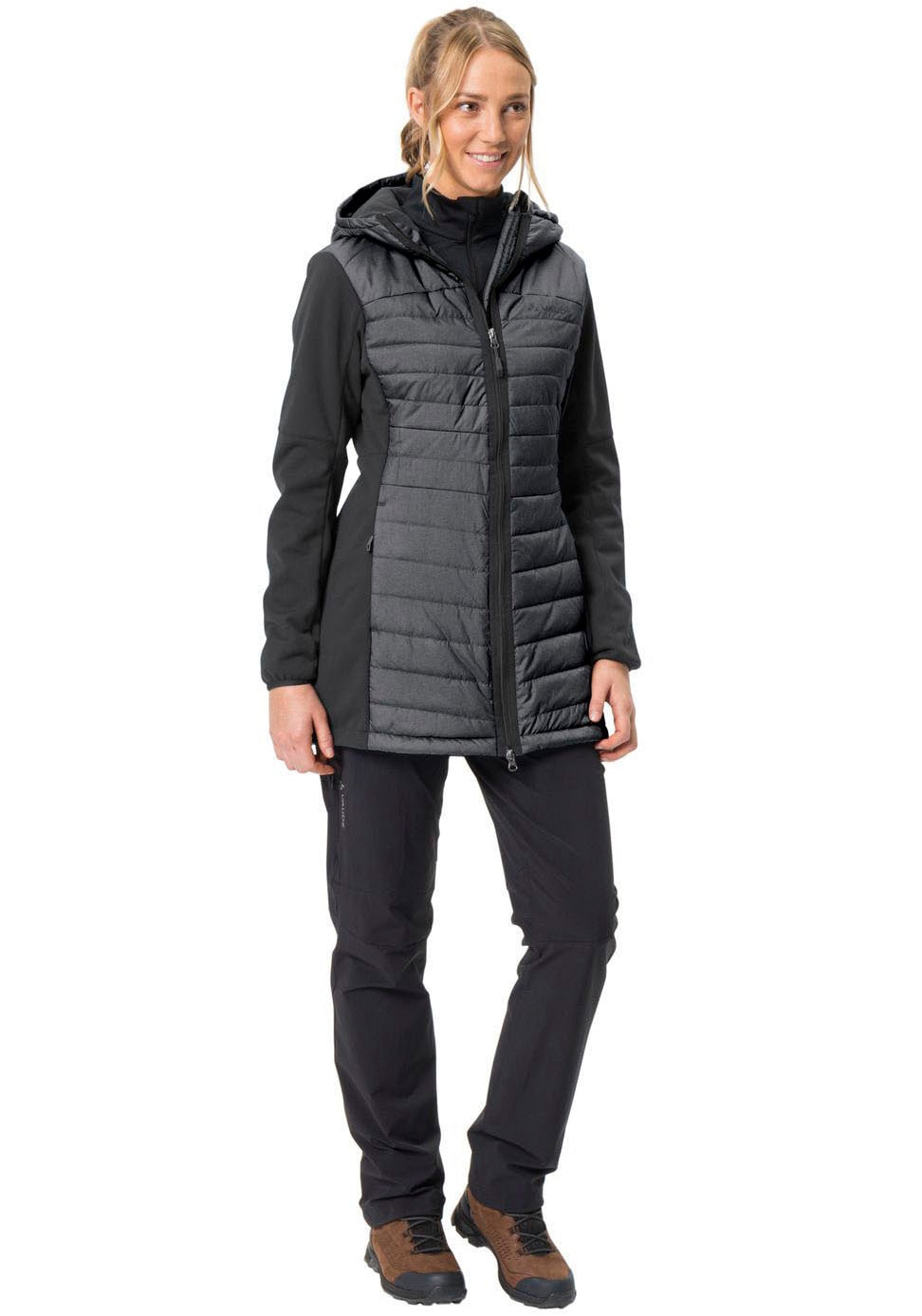 VAUDE Outdoorjacke, (1 St.), mit Kapuze