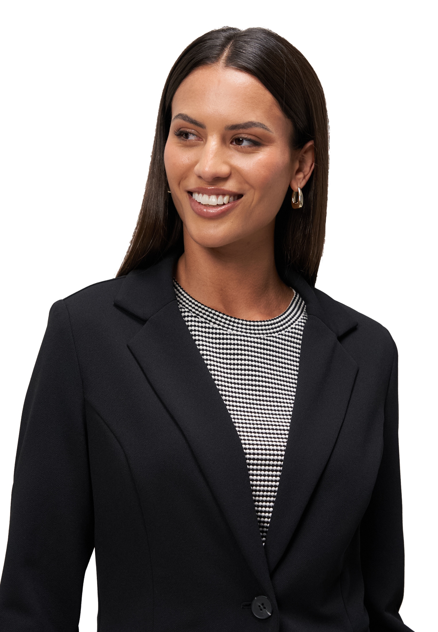 Zero Jackenblazer »Blazer mit Paspeltaschen«