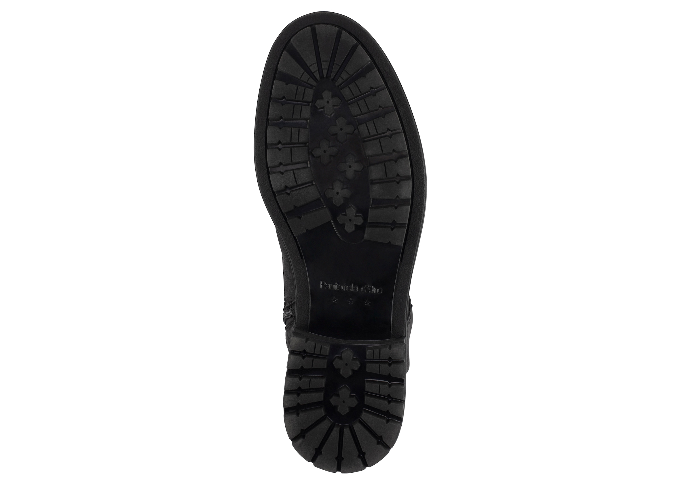 Pantofola d´Oro Winterboots »CAMPIGLIO HIGH«  rutschfeste Gummilaufsohle, Schaftform hoch, Schnürung, aus Leder