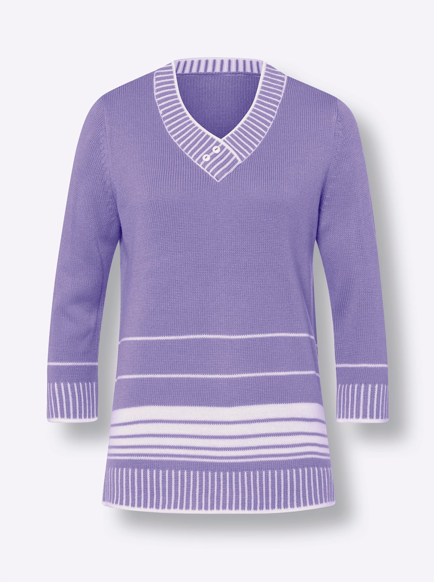 Classic Basics 3/4 Arm-Pullover »Pullover«
