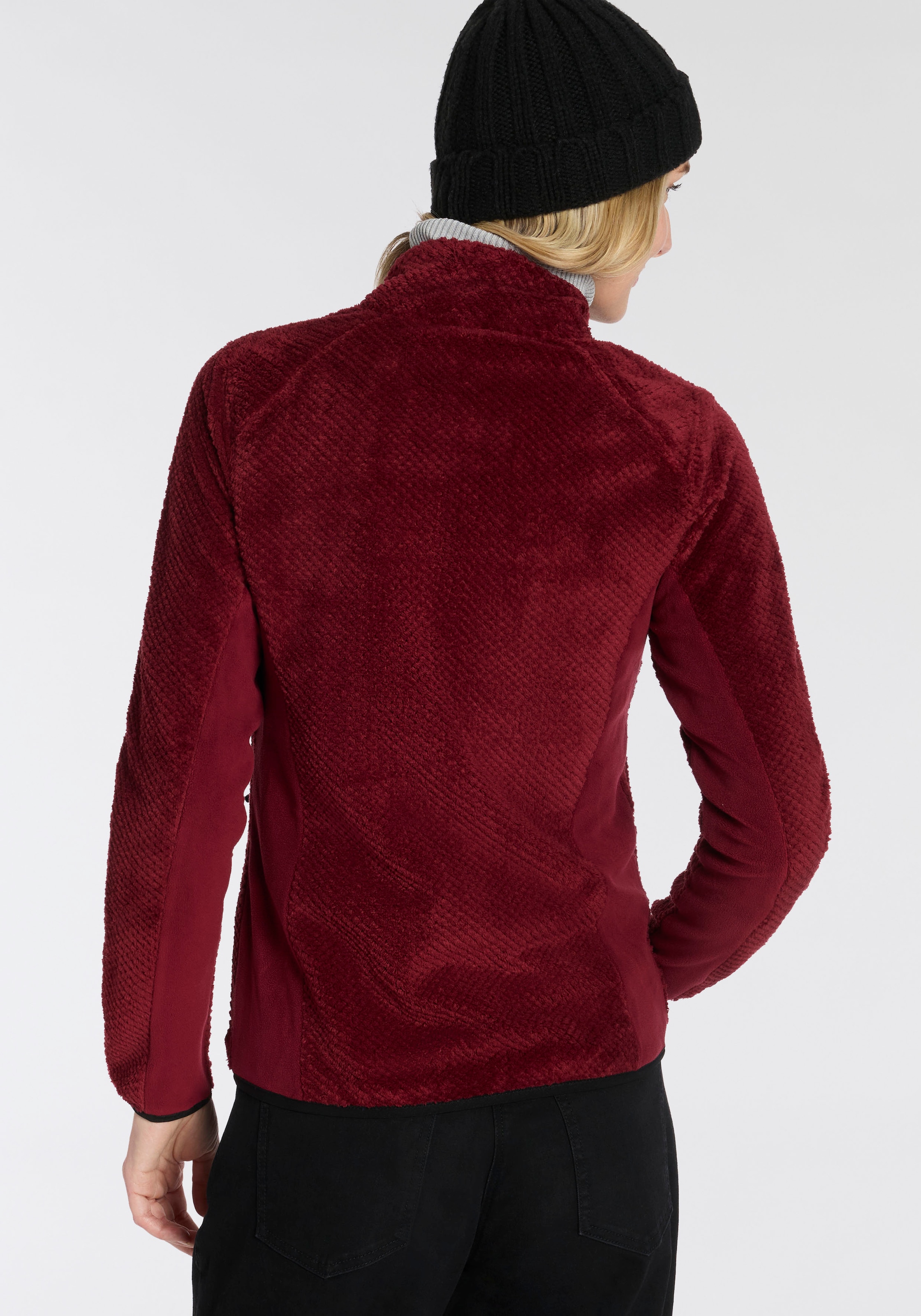 Killtec Fleecejacke »KOW 6 WMN KNTFLC JCKT« 1 Stk. tlg. wärmend & windabweisend, Übergangsjacke