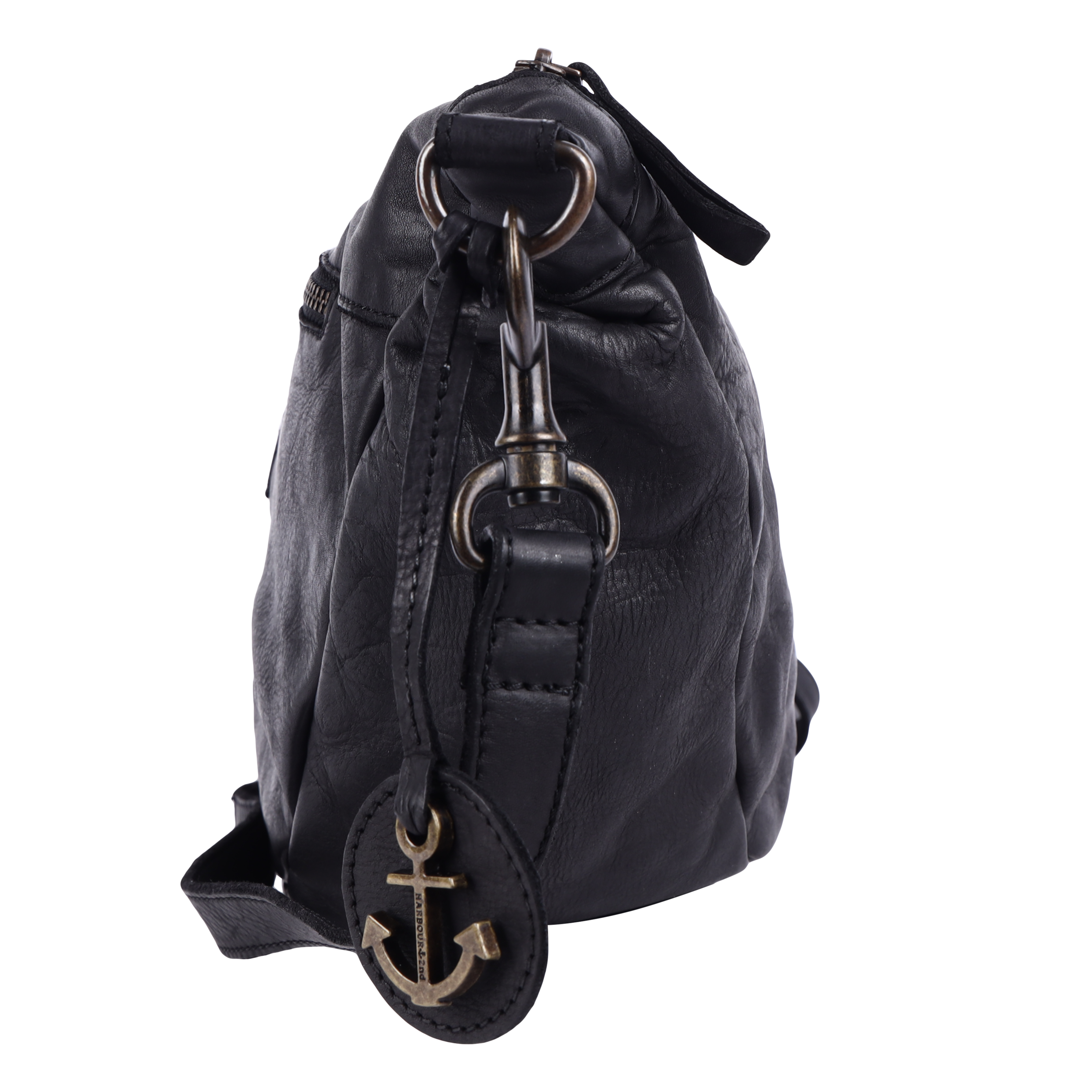 HARBOUR 2nd »Alva« Damen Umhängetasche, Schultertasche mit Logoprägung