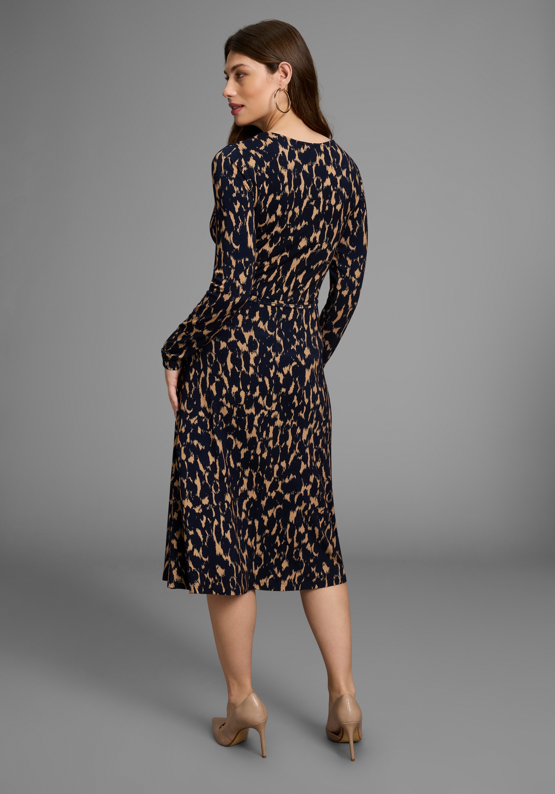 HECHTER PARIS Jerseykleid, mit modernem Print