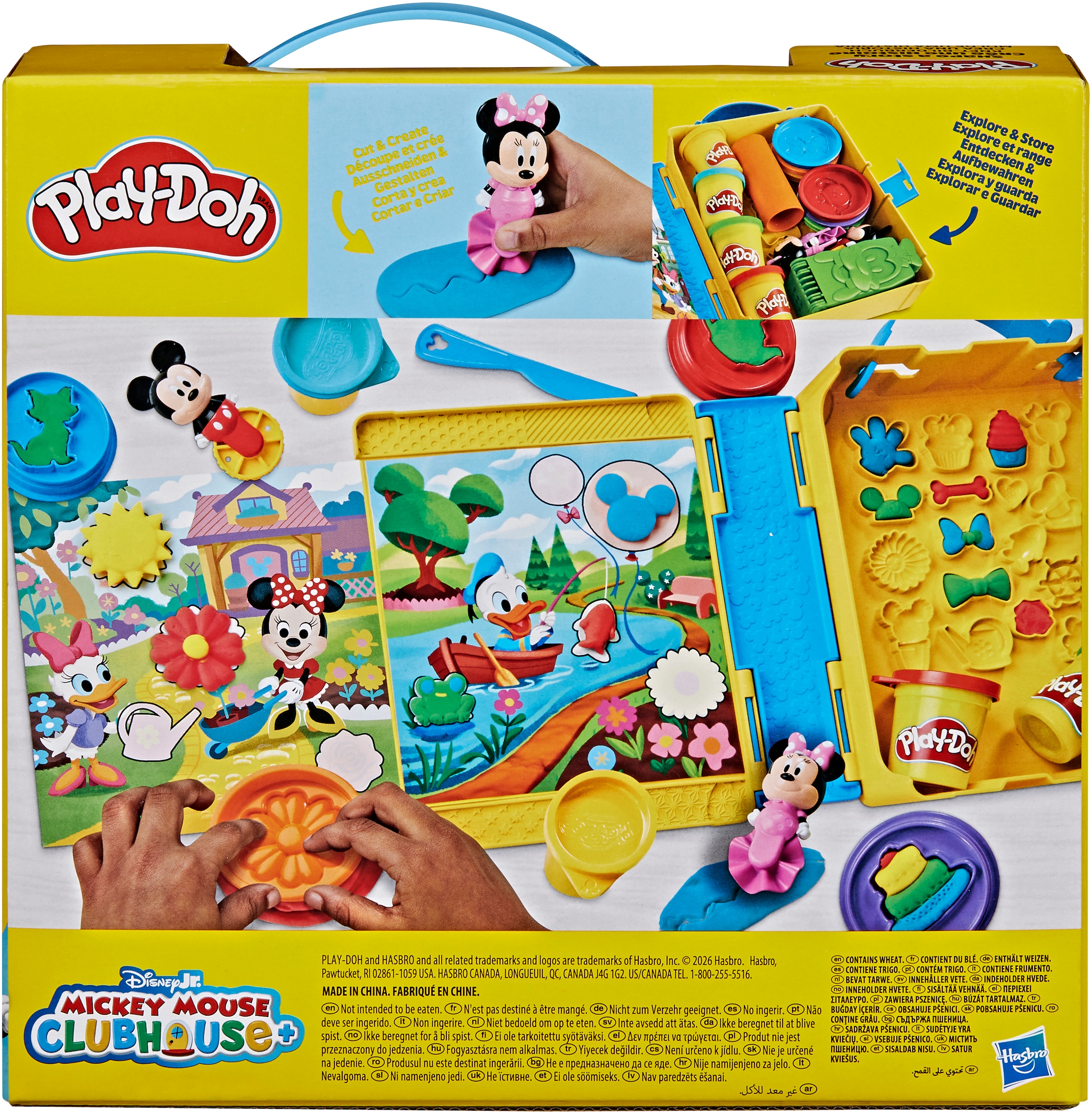 Hasbro Knetform-Set »Play-Doh Disney Junior Knet-Bilderbuch«