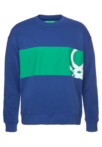 United Colors of Benetton Sweatshirt, mit seitlichem Logoprint kaufen