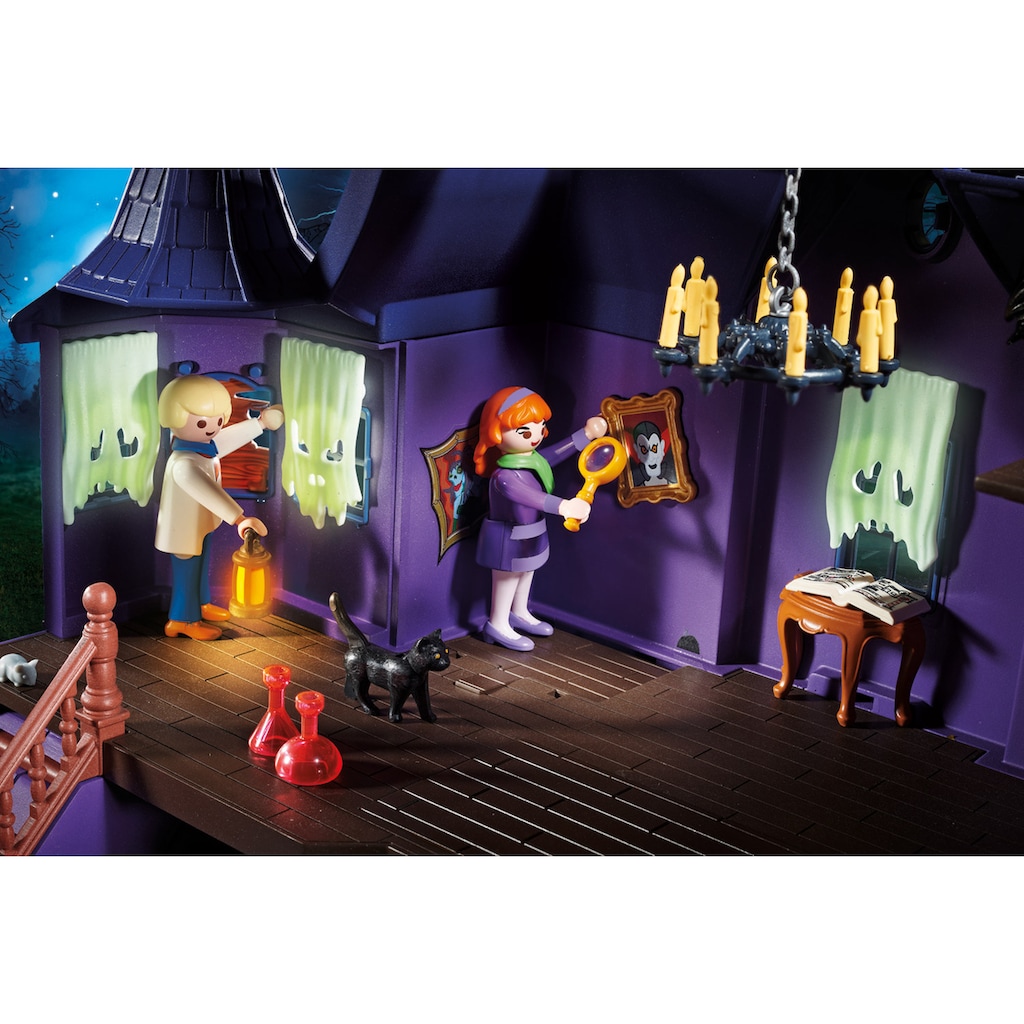 Playmobil® Konstruktions-Spielset »Abenteuer im Geisterhaus (70361), SCOOBY-DOO!«, (177 St.)