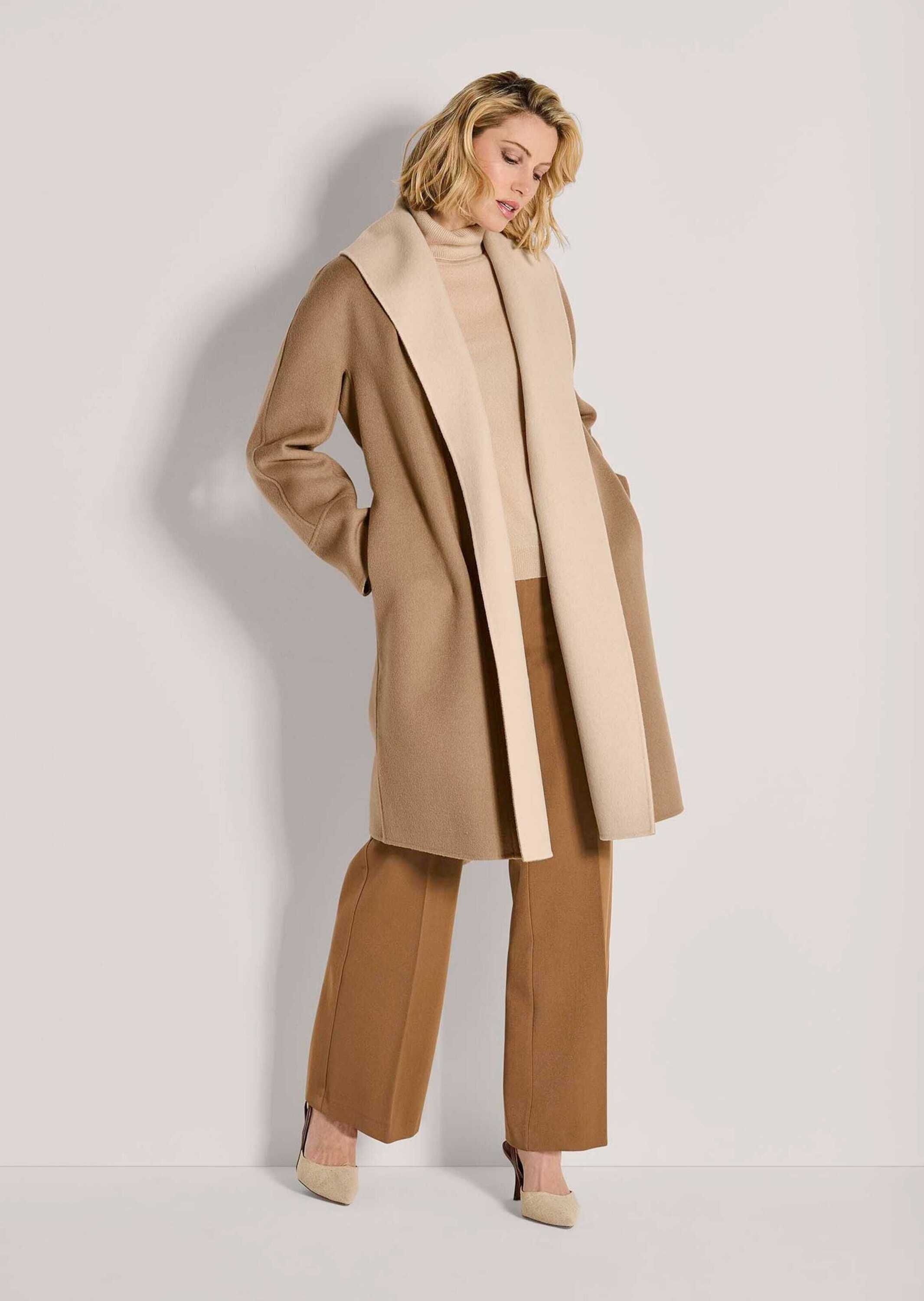 MADELEINE Langmantel »Doubleface-Mantel Doubleface-Mantel mit Bindegürtel«