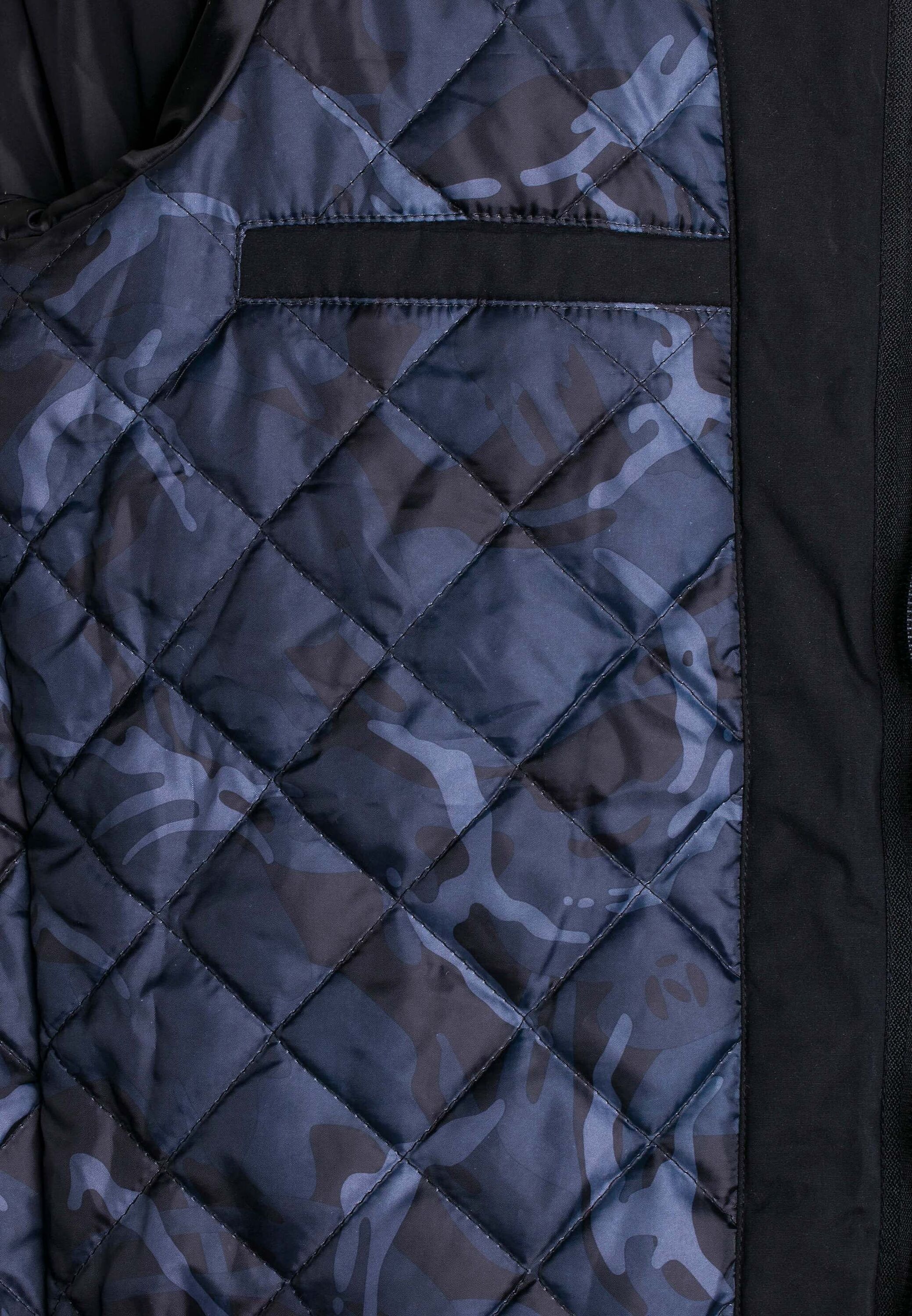 Cipo & Baxx Winterjacke »Cipo & Baxx Jacke« mit Kapuze mit Kordelzug zur Taillierung, CM150
