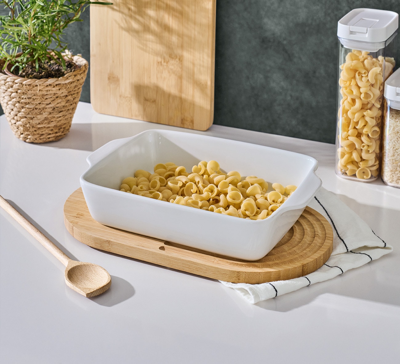 Zeller Present Topfuntersetzer »Topfuntersetzer, 2er Set, Bambus« ca. 35x20x1,5 cm